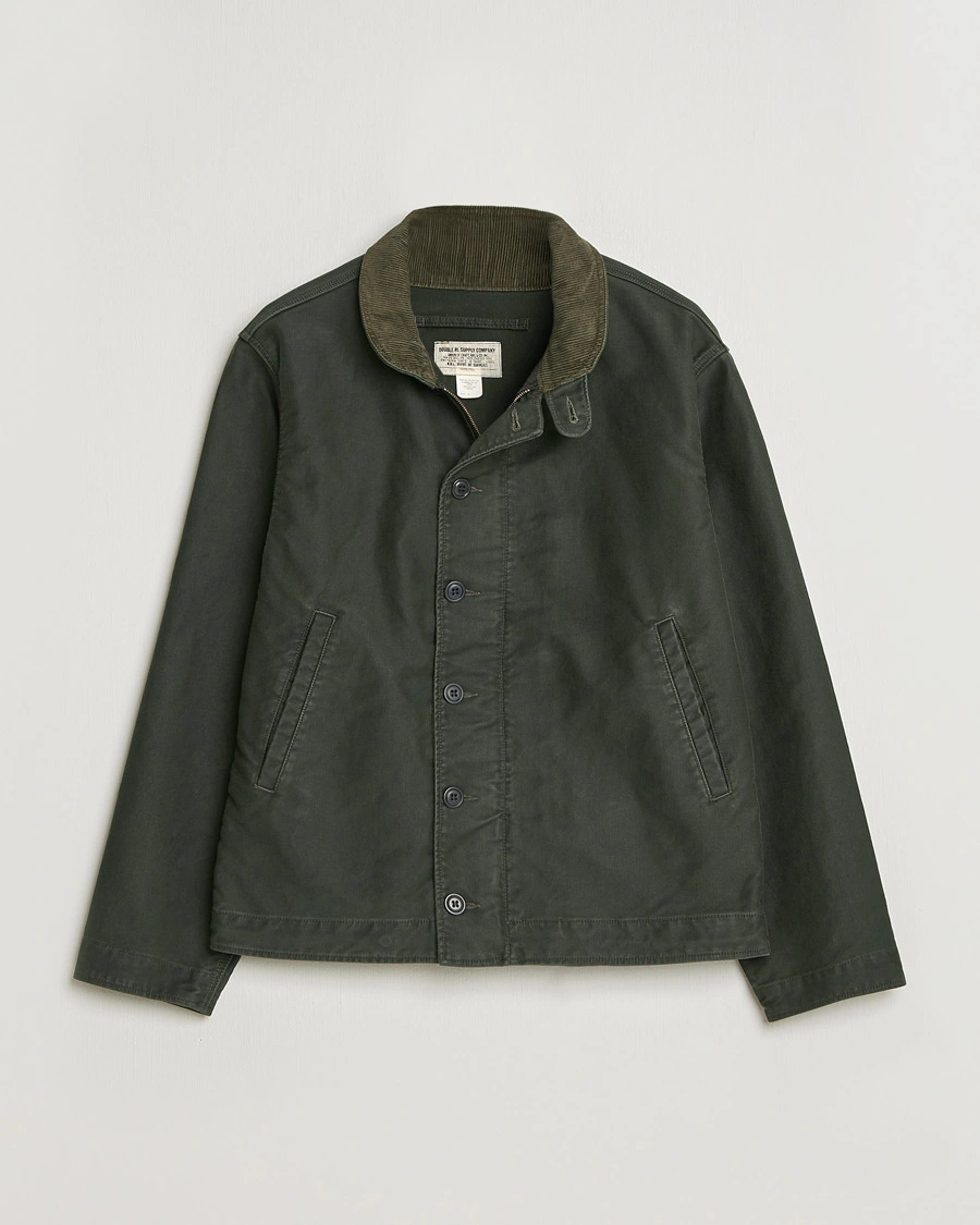 Men | Coats & Jackets | RRL | Bower Deck Jacket Vintage Black