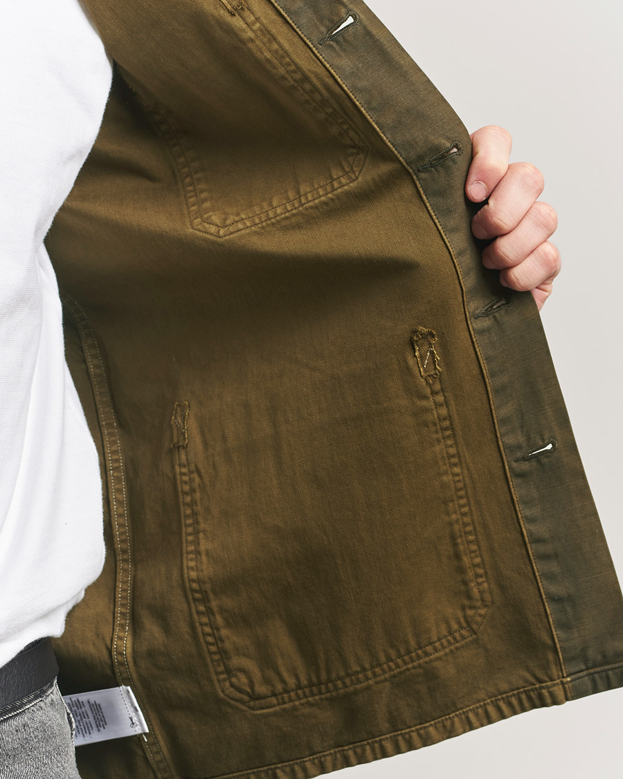 Men | Shirts | RRL | Asher Overshirt Washed Brown