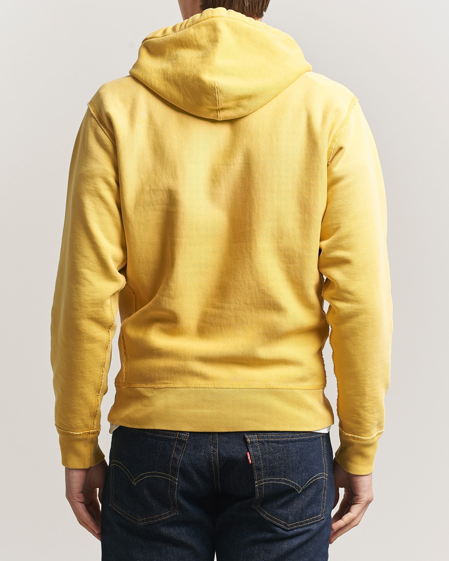 Men | Sweaters & Knitwear | RRL | Hooded Sweatshirt Campus Yellow