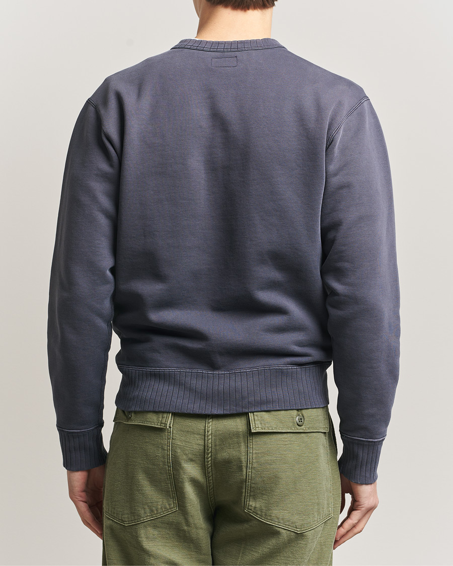 Men | Sweaters & Knitwear | RRL | Training Crew Sweatshirt Faded Blue