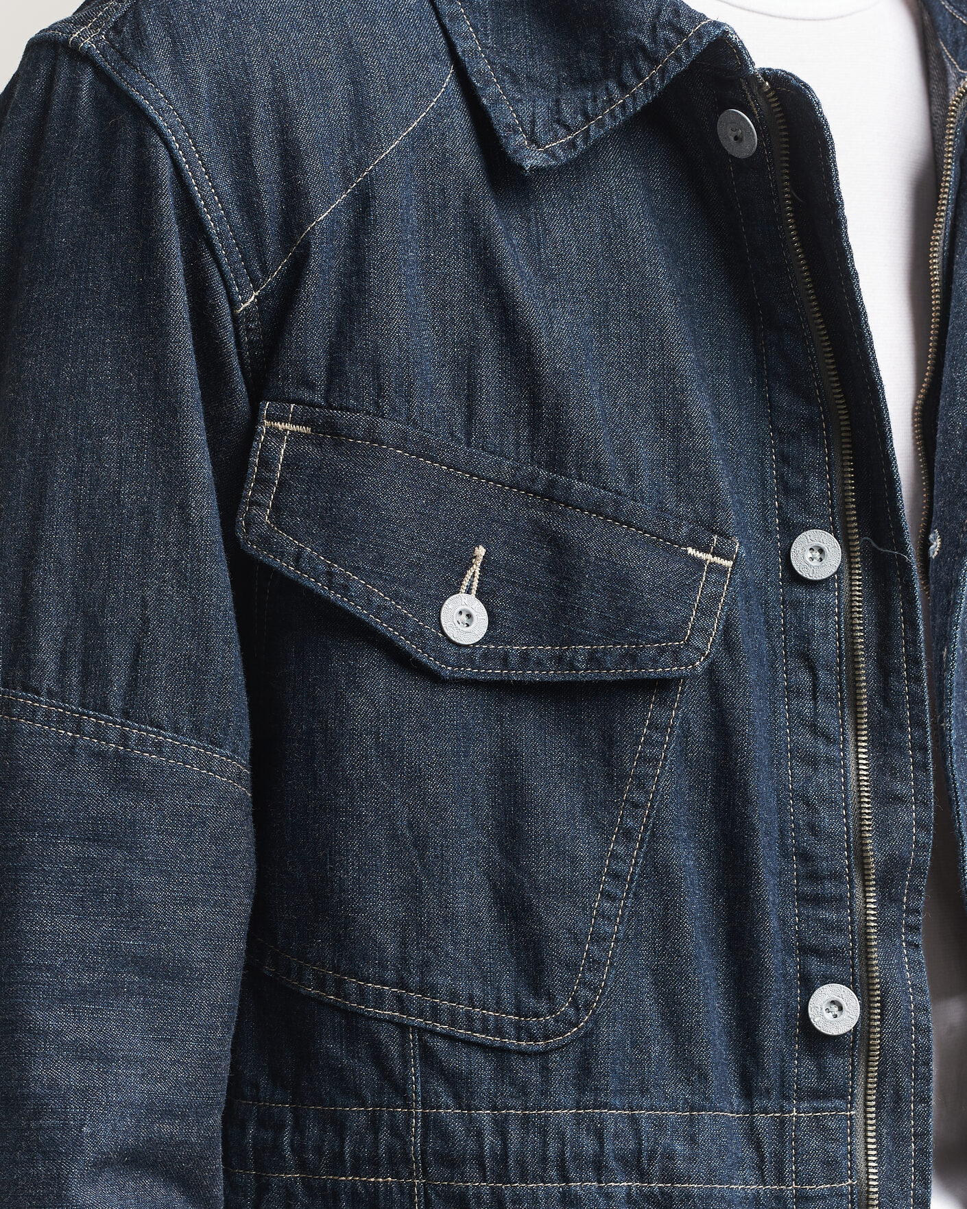 Men | Coats & Jackets | RRL | Bannerman Denim Field Jacket Medium Wash