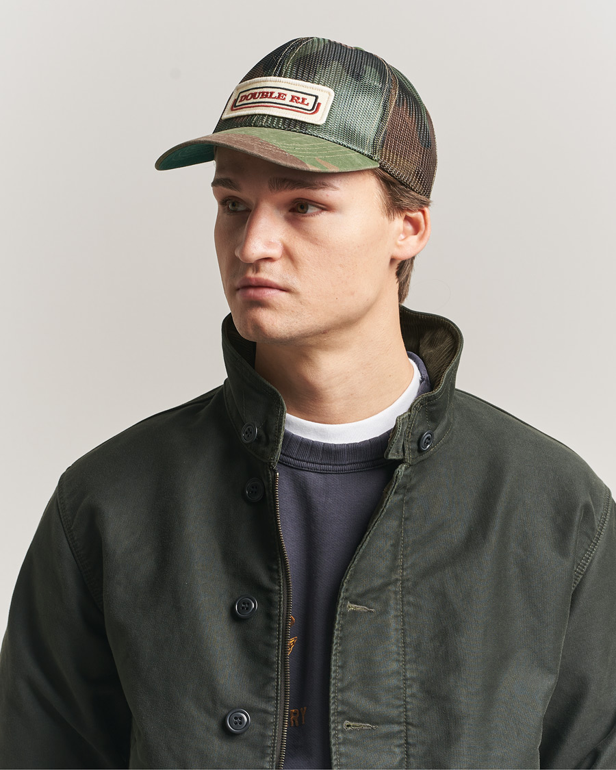 RRL Ball Cap Woodland Camo at CareOfCarl.com