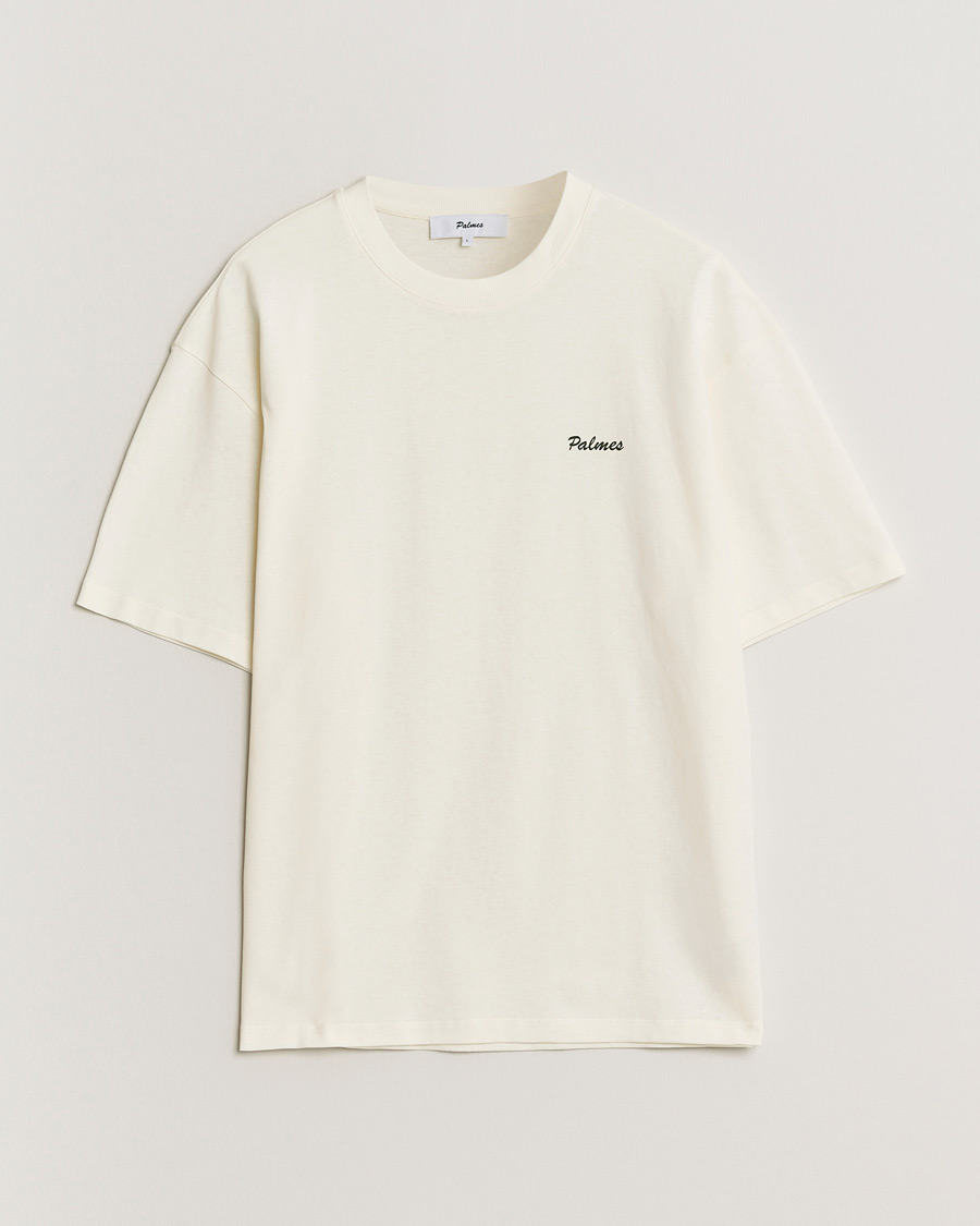 Men | T-Shirts | Palmes | Stitch T-Shirt Off White