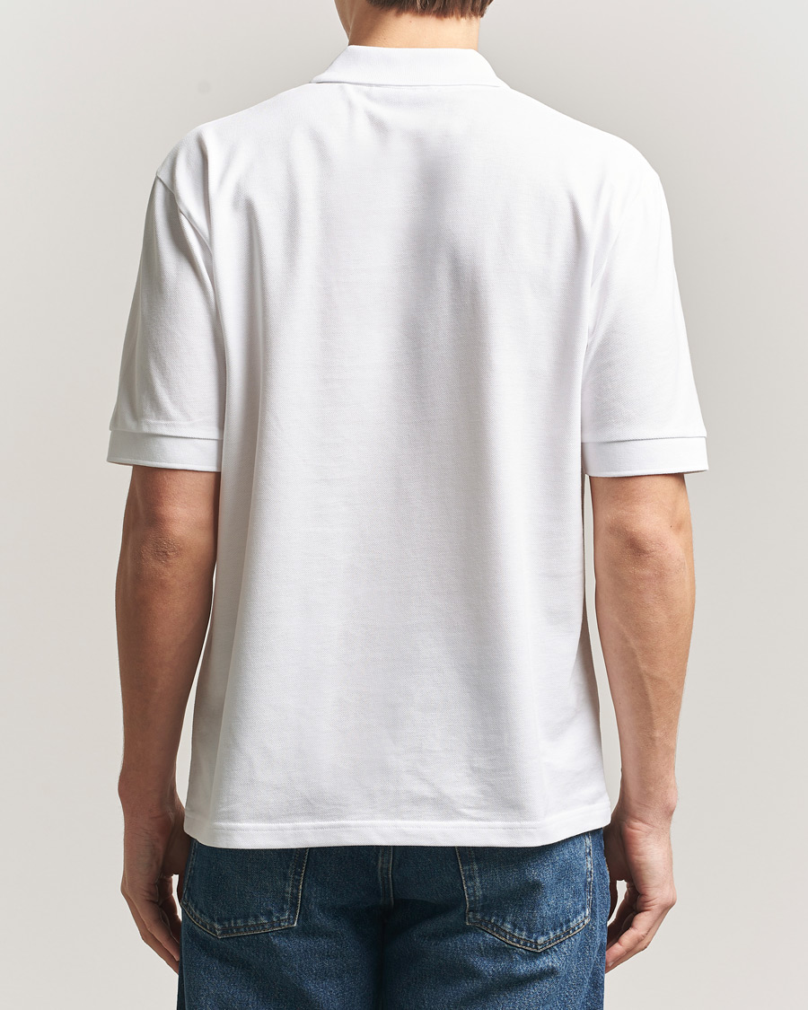 Men | Polo Shirts | Palmes | Stitch Piquet Polo White