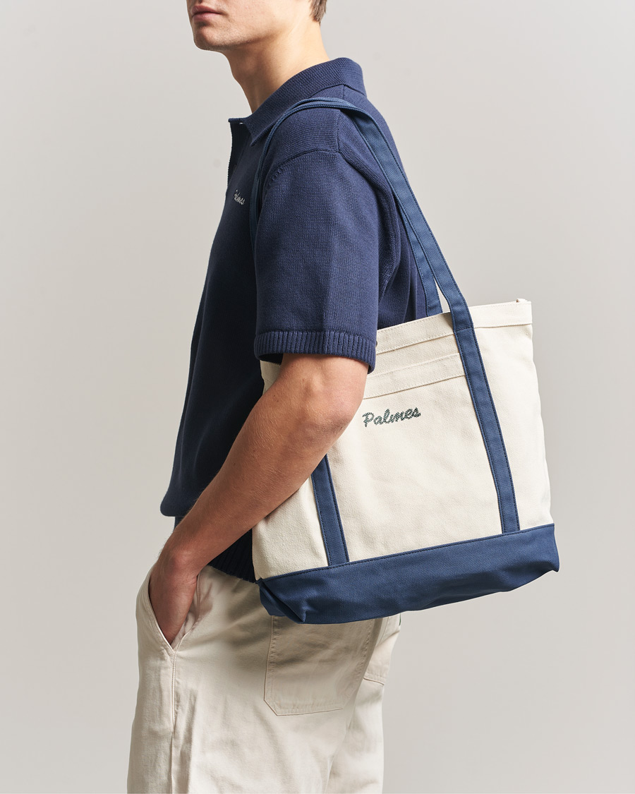 Men | Bags | Palmes | Stitch Tote Bag Off White