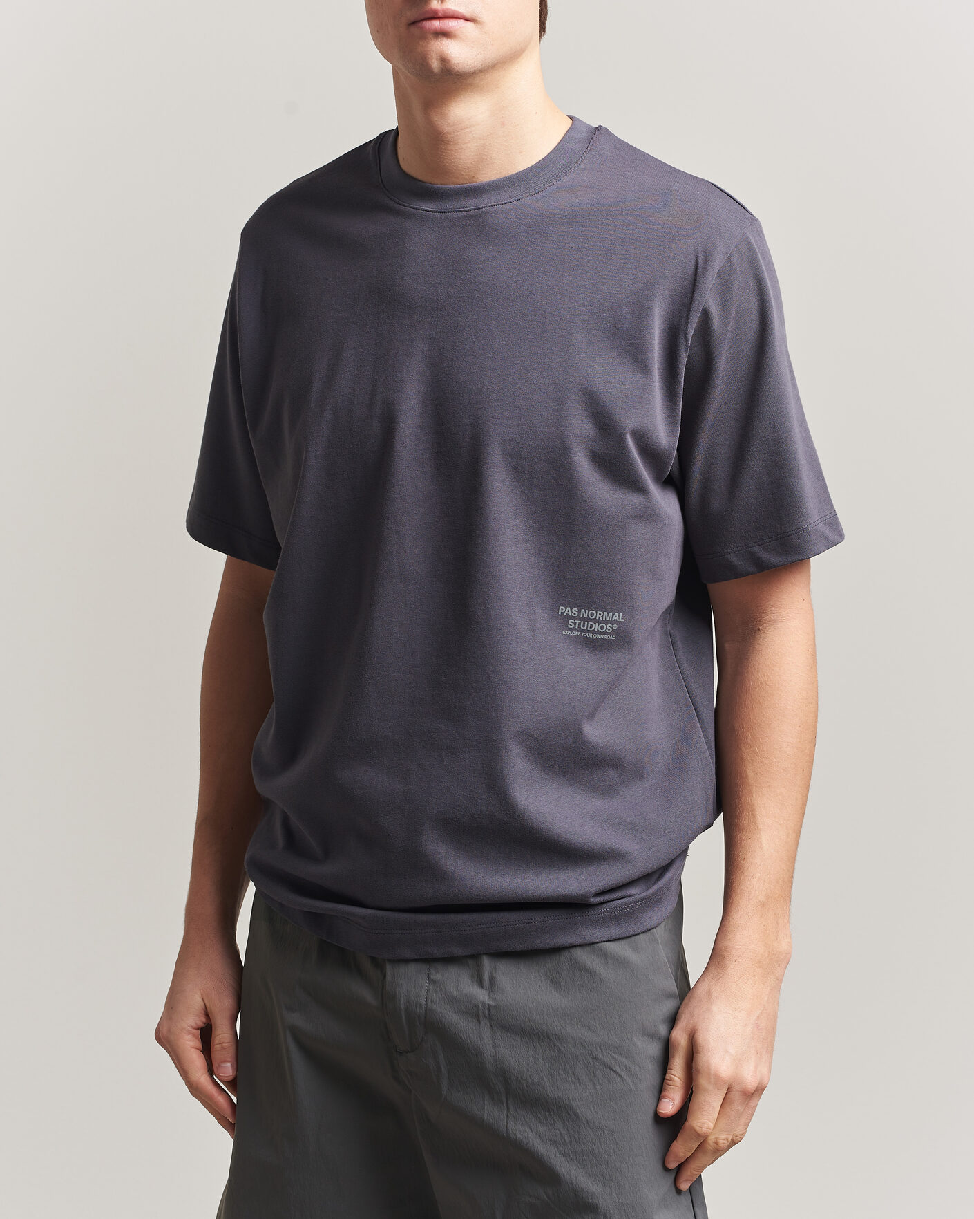 Men | T-Shirts | Pas Normal Studios | Off Race T-Shirt Steel