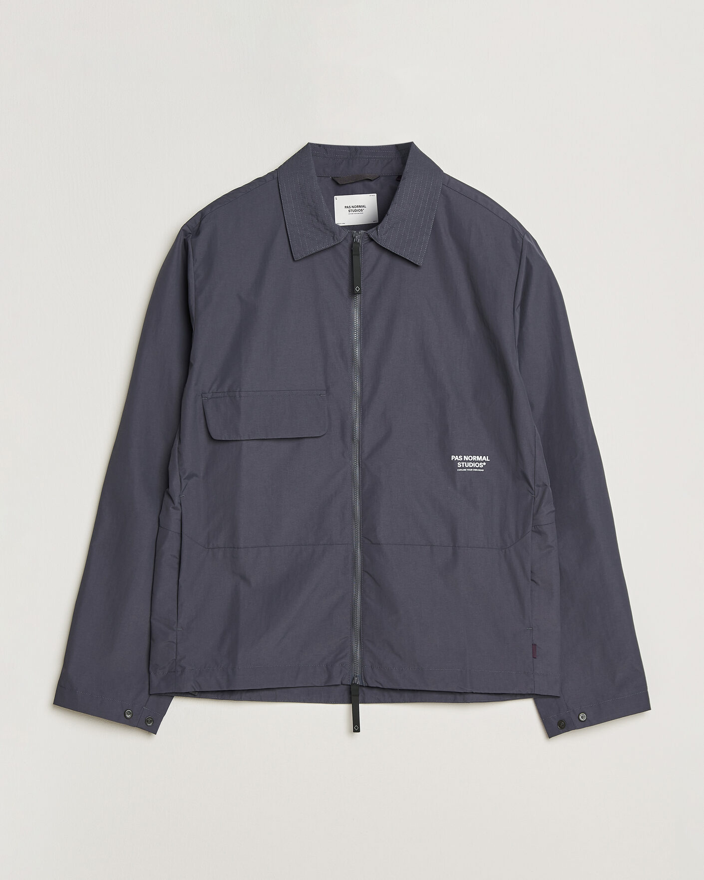 Men | Coats & Jackets | Pas Normal Studios | Off Race Utility Jacket Steel