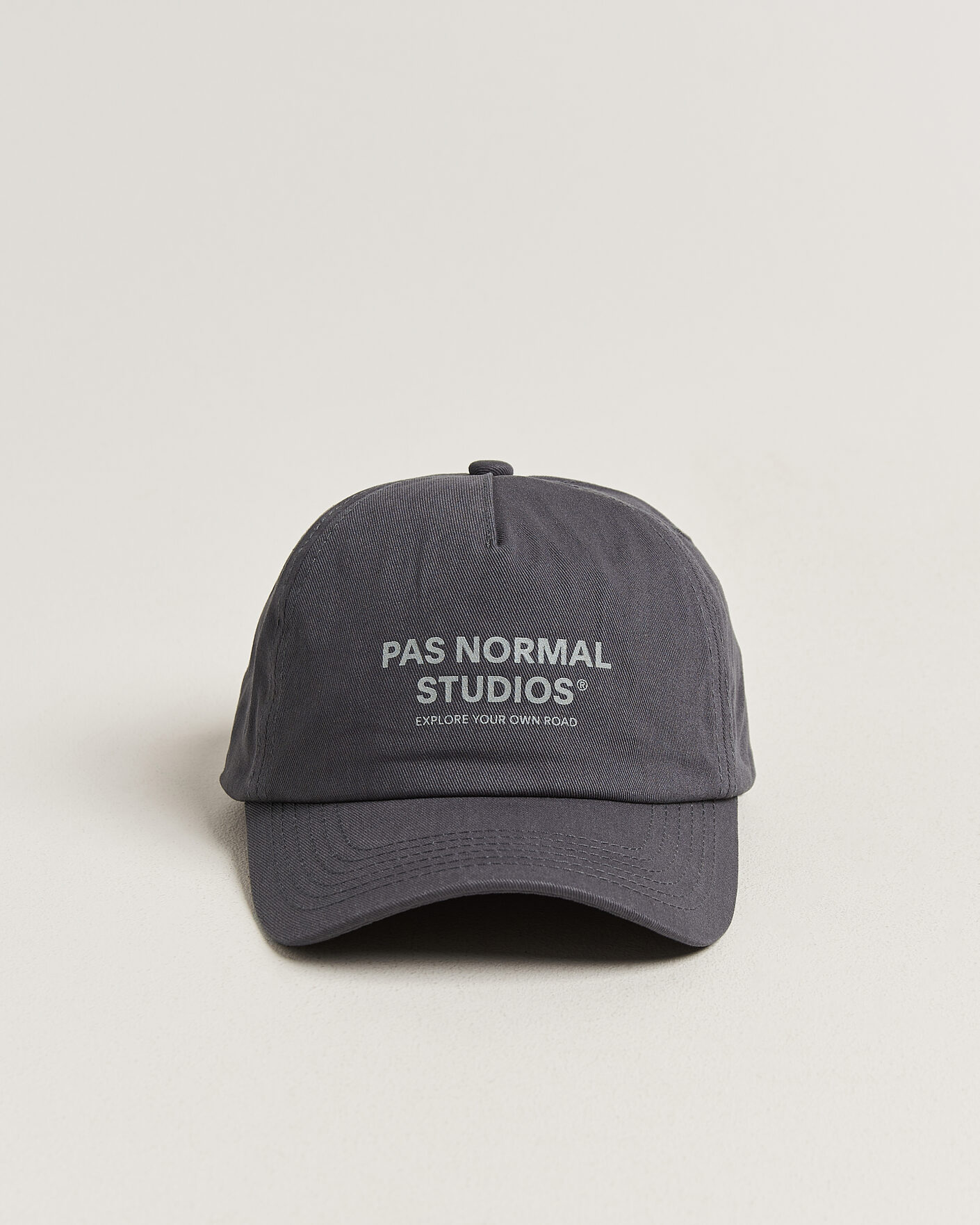 Men | Hats & Caps | Pas Normal Studios | Off Race Cotton Cap Dark Navy