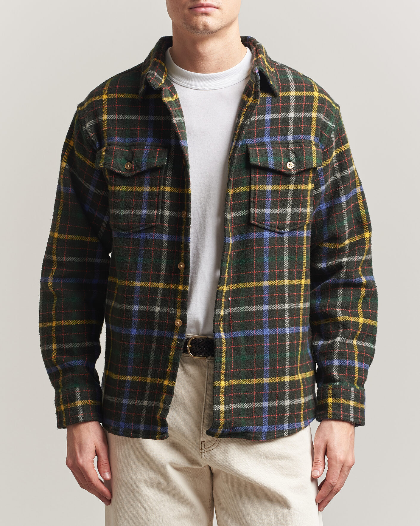 Men | Shirts | Pendleton | Big Pocket Shirt Peat