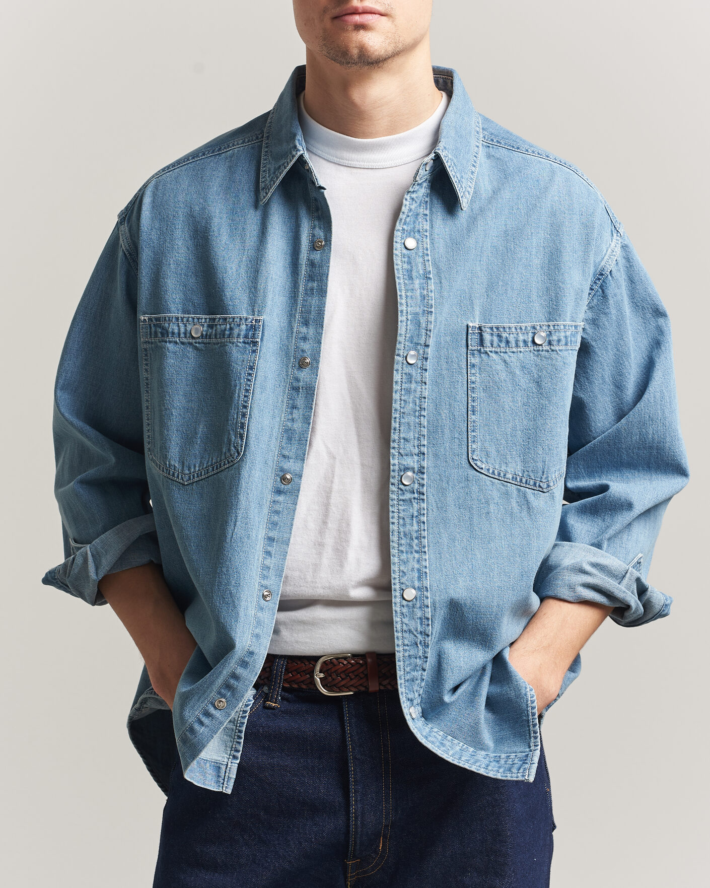 Men | Shirts | Pendleton | Western Workshirt Stone Wash