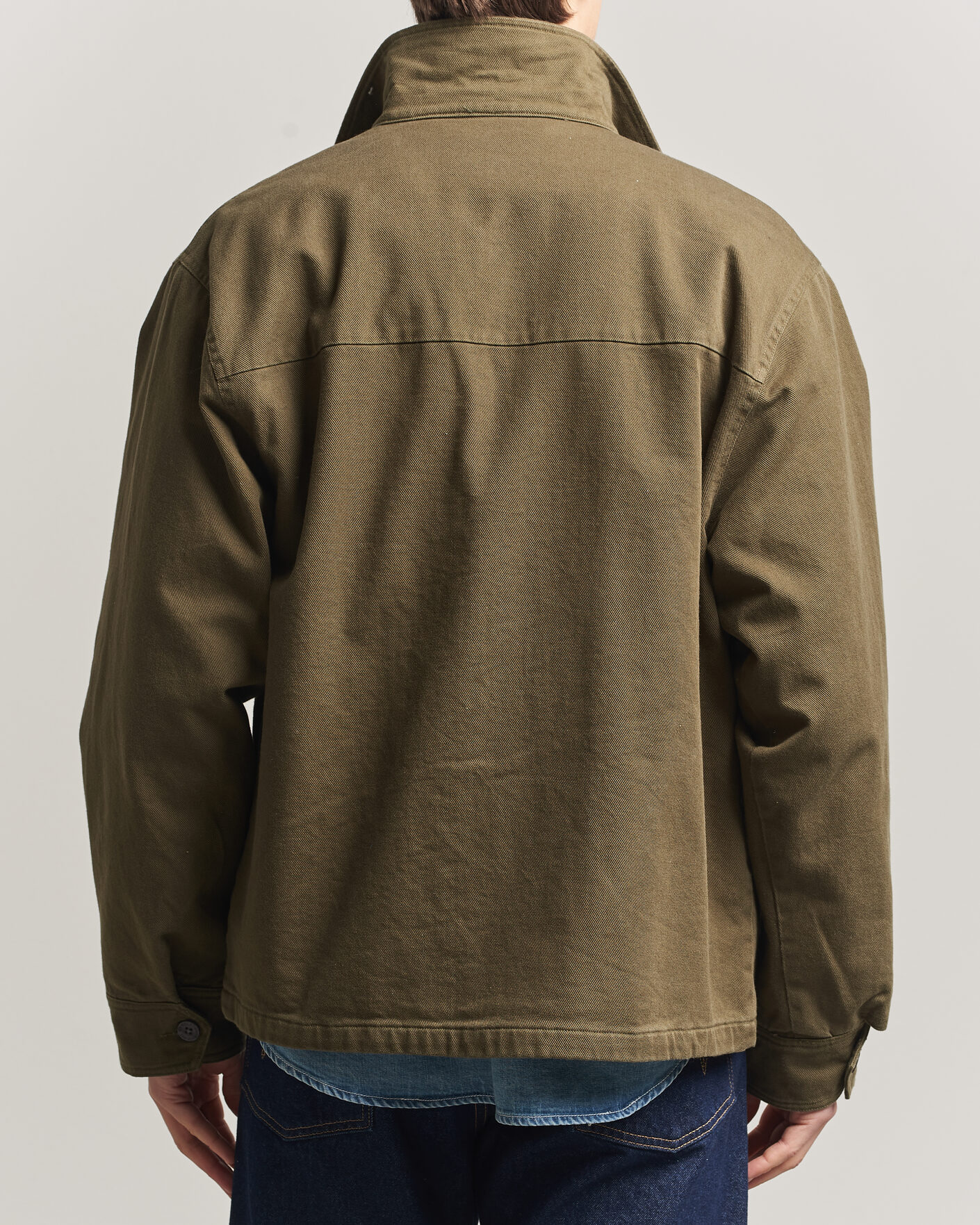 Men | Coats & Jackets | Pendleton | Blandet Lined Bomber Jacket Sage