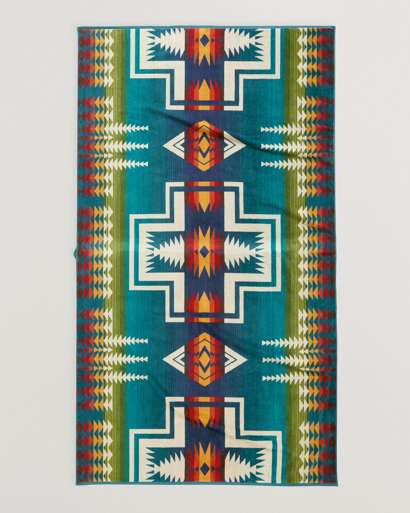 Men | Fabrics | Pendleton | Oversized Jacquard Spa Towel Century Harding