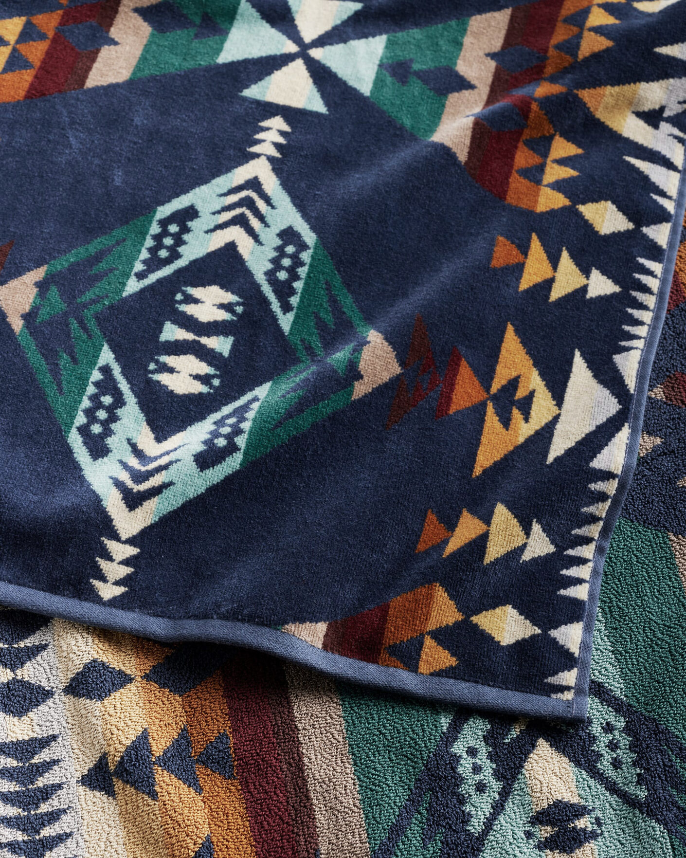 Men | Fabrics | Pendleton | Oversized Jacquard Spa Towel Diamond Peak