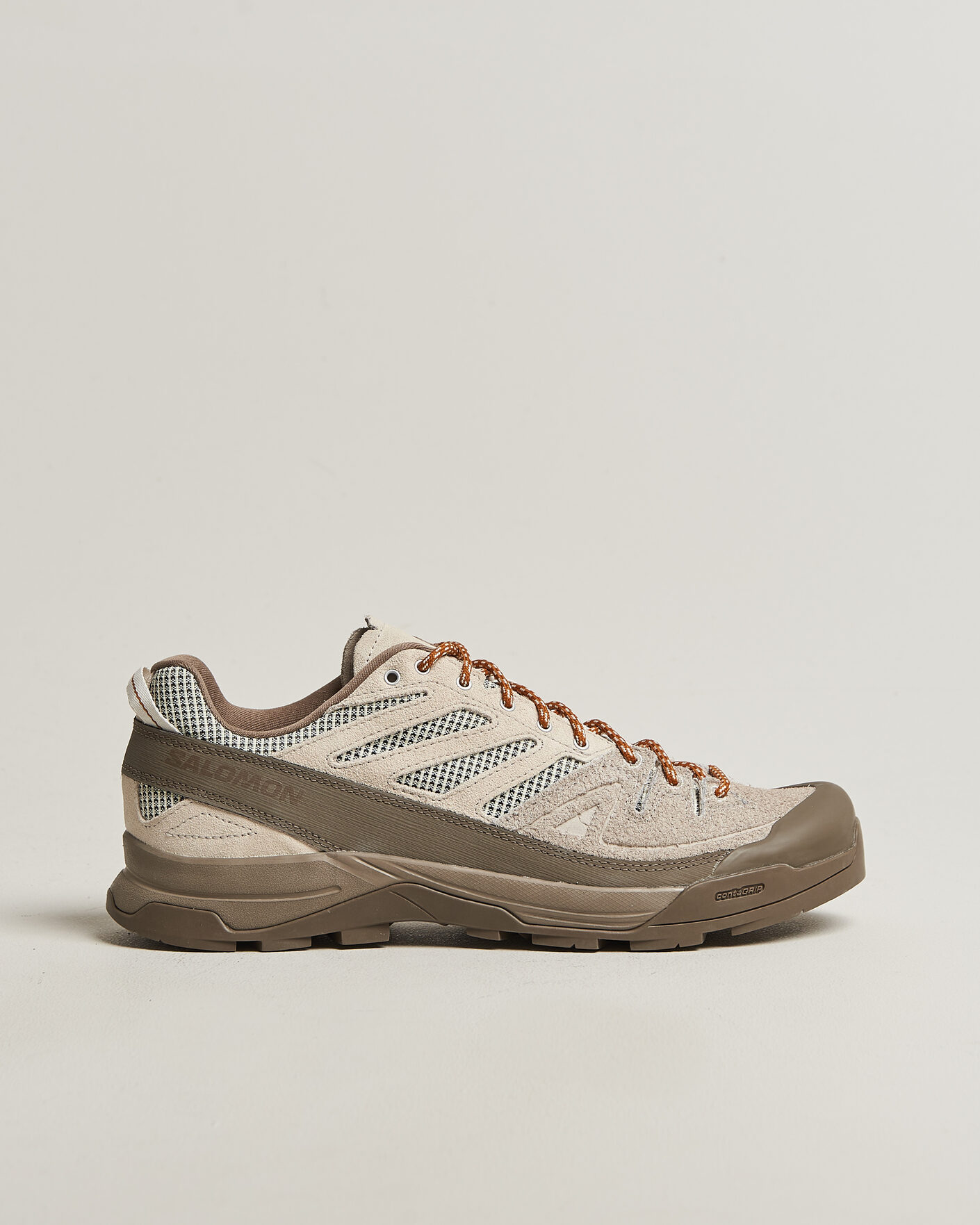 Salomon X-ALP Woven Sneakers Walnut/Silver Cloud at CareOfCarl.com