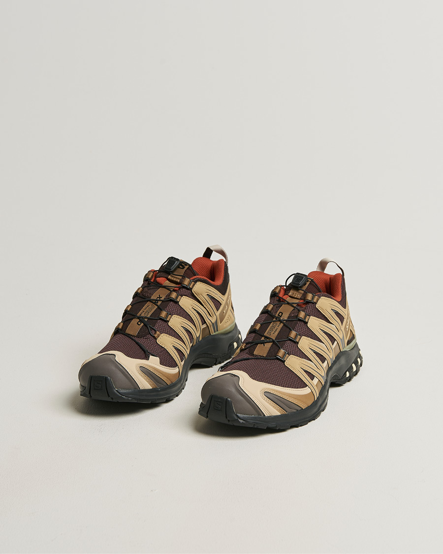 Men | Trail Sneakers | Salomon | XA Pro 3D Sneakers Black Coffee/Kelp