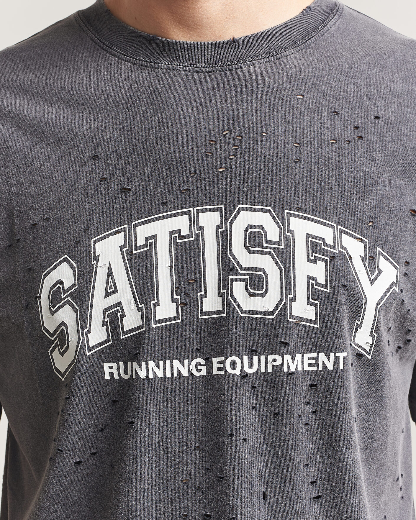 Men | T-Shirts | Satisfy | MothTech T-Shirt Aged Black