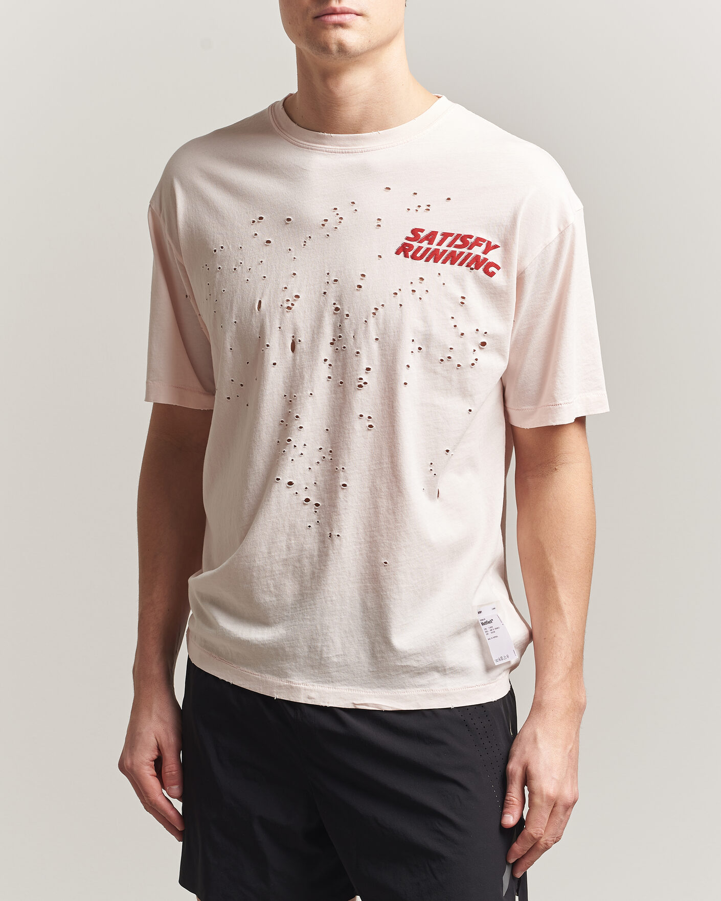 Men | T-Shirts | Satisfy | MothTech T-Shirt Sun Bleached Rosewater