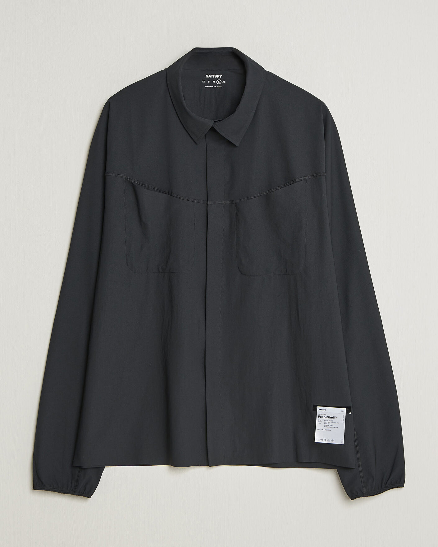 Men | Shirts | Satisfy | PeaceShell River Shirt Black
