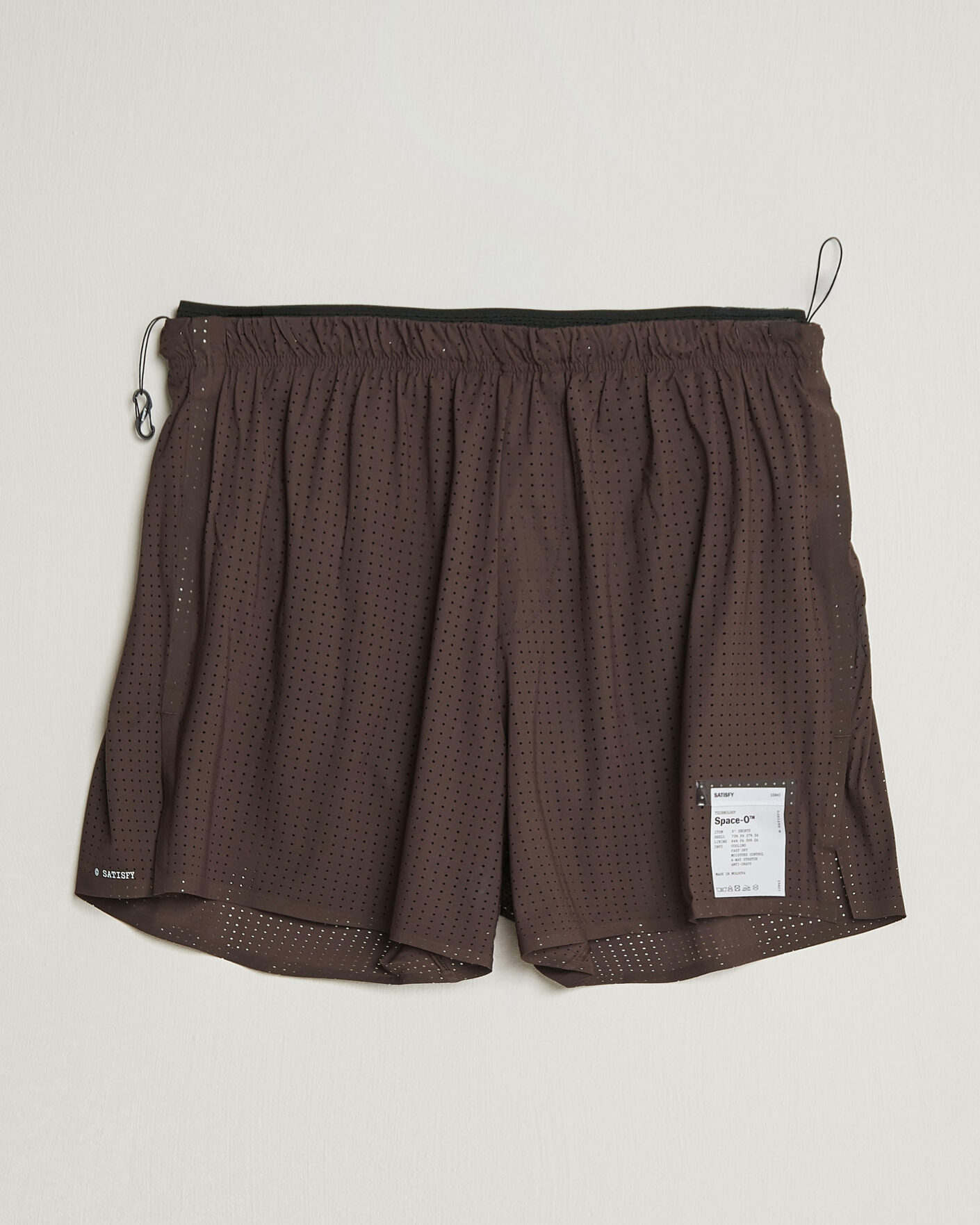 Men | Shorts | Satisfy | Space-O 5 Inch Shorts Deep Mahogany