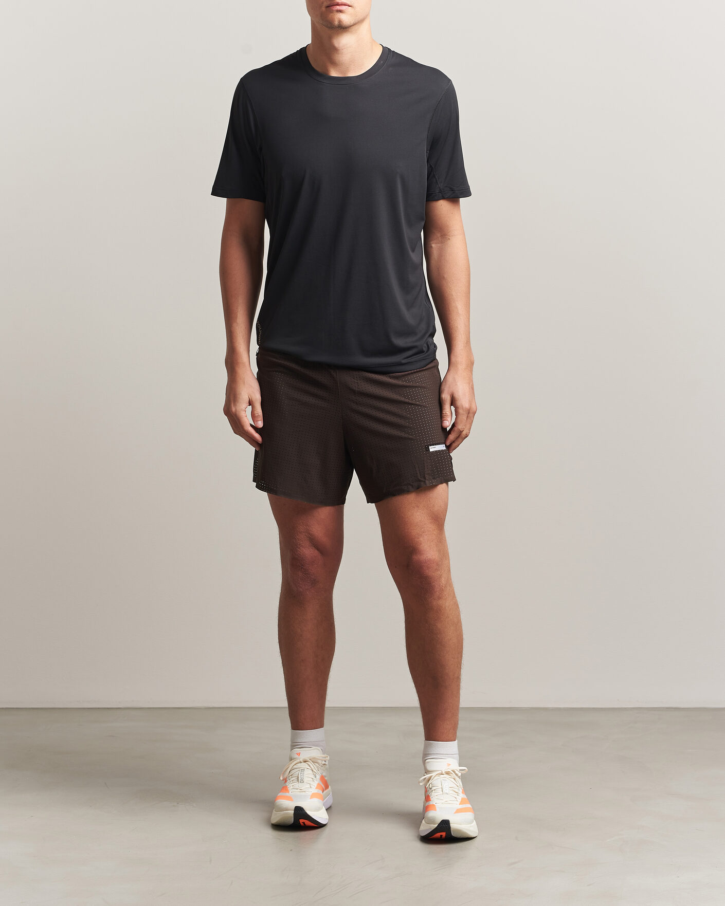 Men | Shorts | Satisfy | Space-O 5 Inch Shorts Deep Mahogany