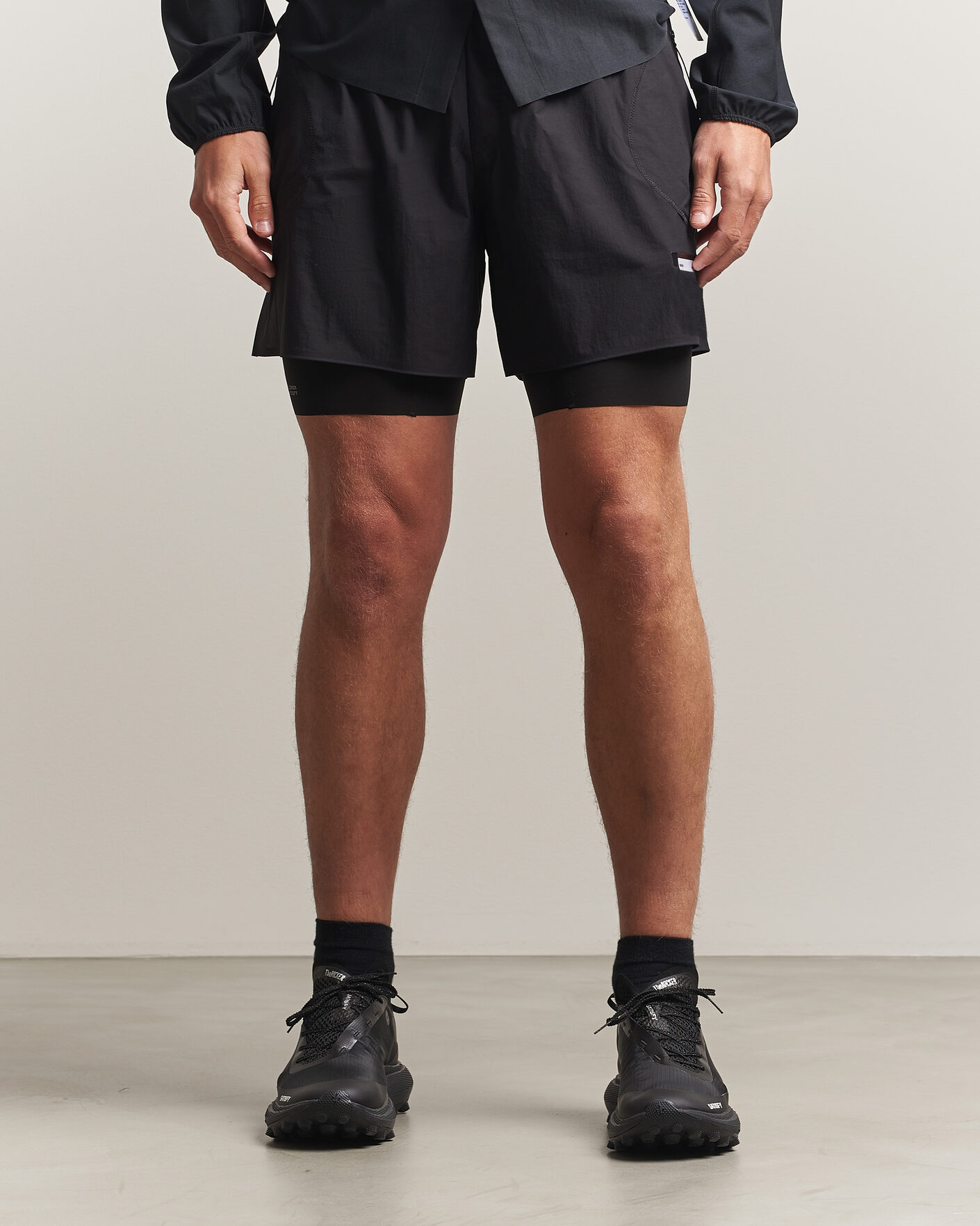 Men | Shorts | Satisfy | Rippy Cordura 5 Inch Shorts Black