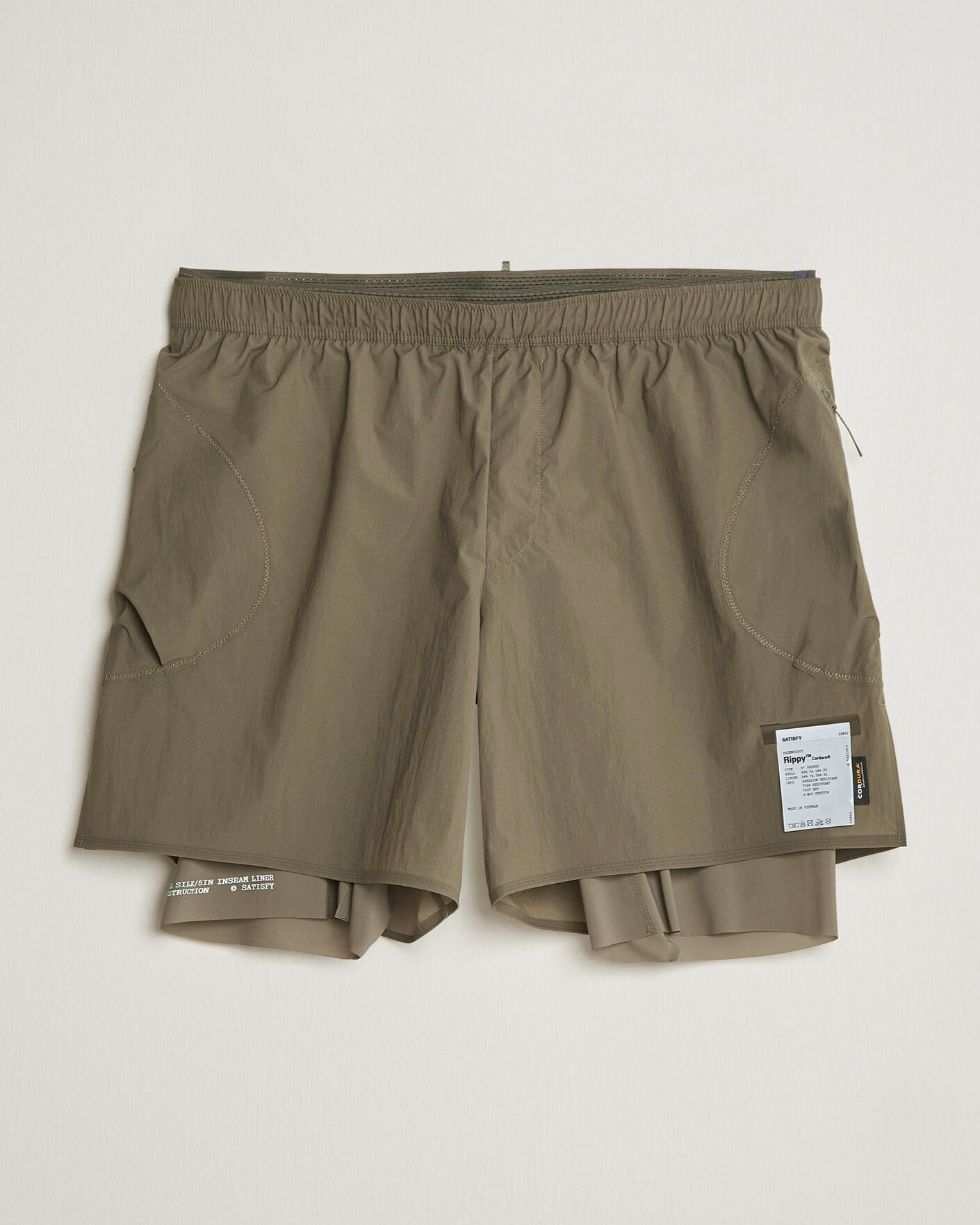Men | Shorts | Satisfy | Rippy Cordura 5 Inch Shorts Morel