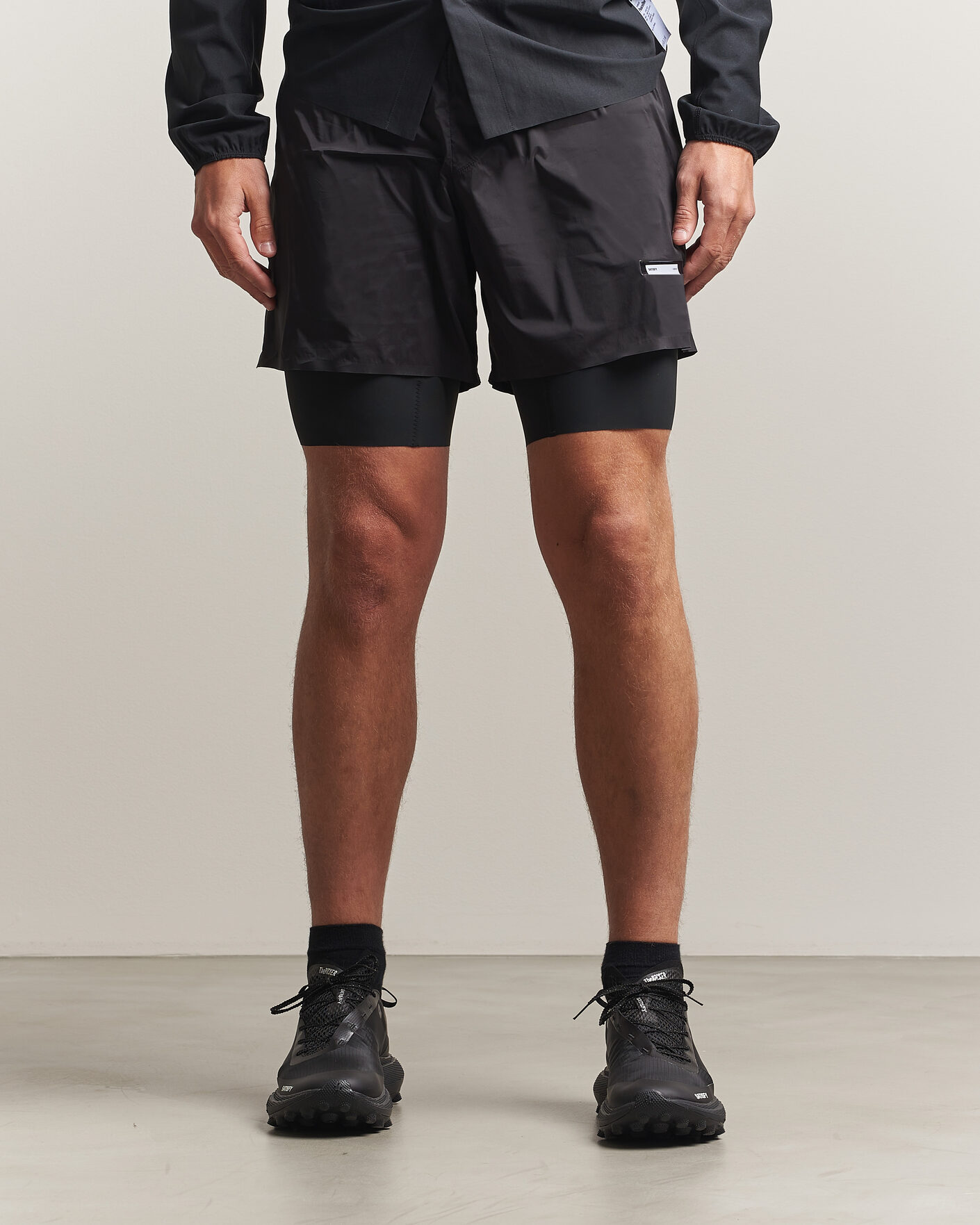 Men | Shorts | Satisfy | TechSilk 8 Inch Shorts Black