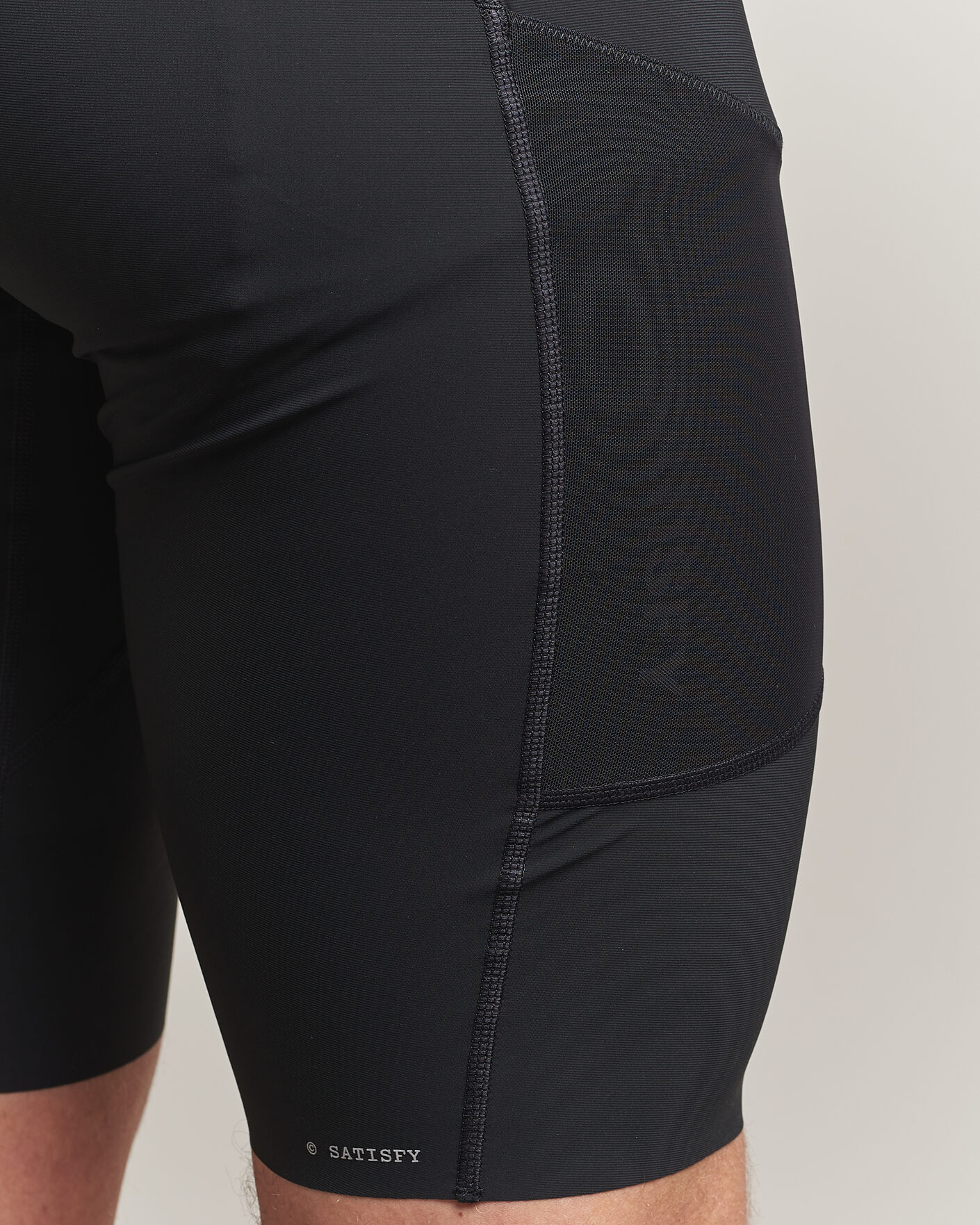 Men | Shorts | Satisfy | TechSilk Evo 9 Half Tight Black