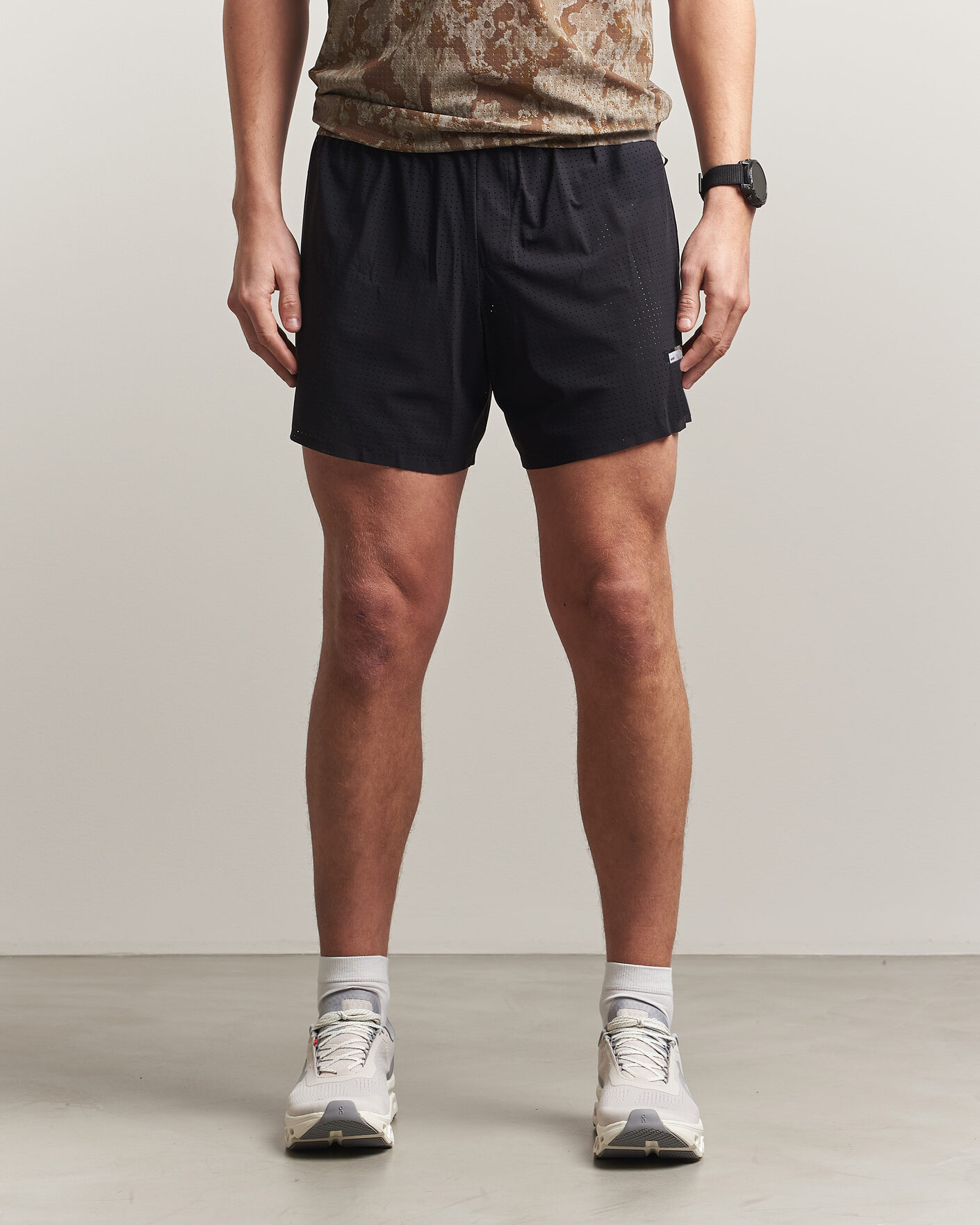 Men | Shorts | Satisfy | Space-O 5 Inch Shorts Black