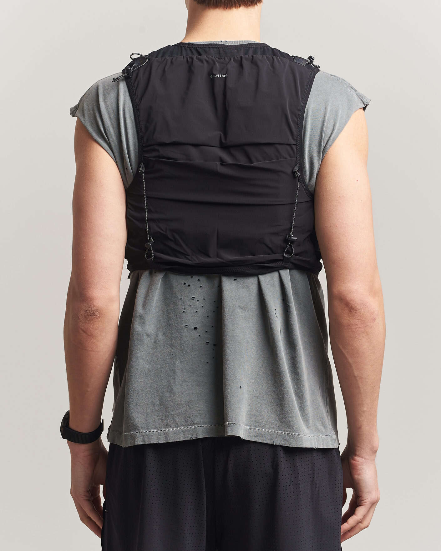 Men | Active Accessories | Satisfy | Justice Cordura Hydration Vest 5L Black