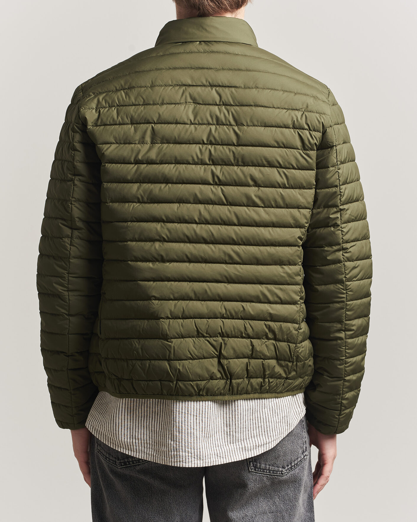Men | Coats & Jackets | Save The Duck | Cole Lightweight Padded Jacket Snake Green