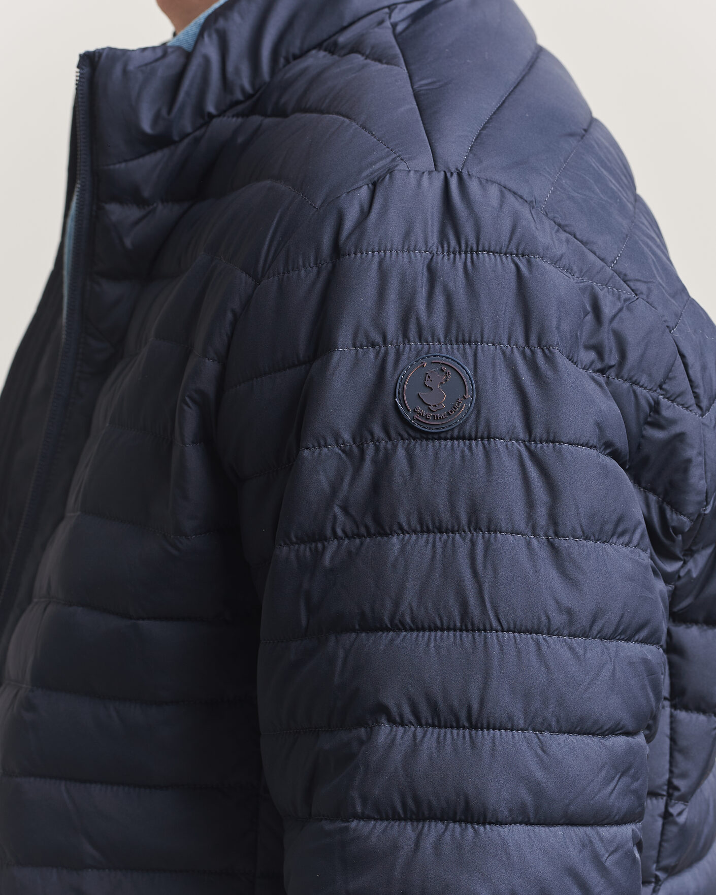 Men | Coats & Jackets | Save The Duck | Cole Lightweight Padded Jacket Navy