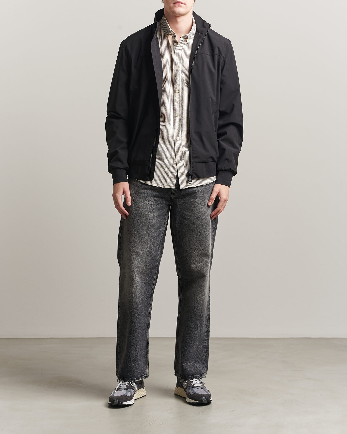 Save The Duck Finlay Nylon Harrington Jacket Black at CareOfCarl.com