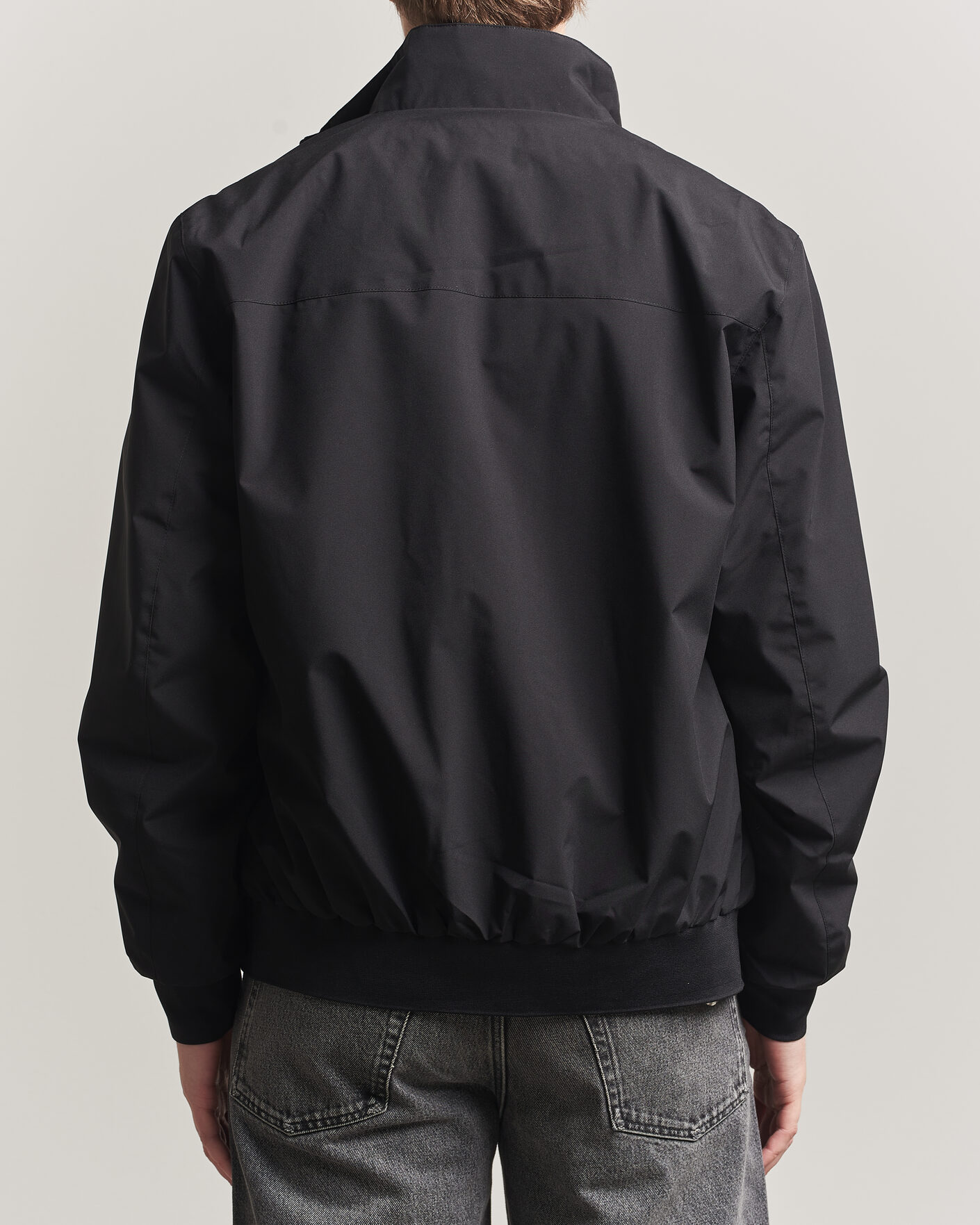 Men | Coats & Jackets | Save The Duck | Finlay Nylon Harrington Jacket Black