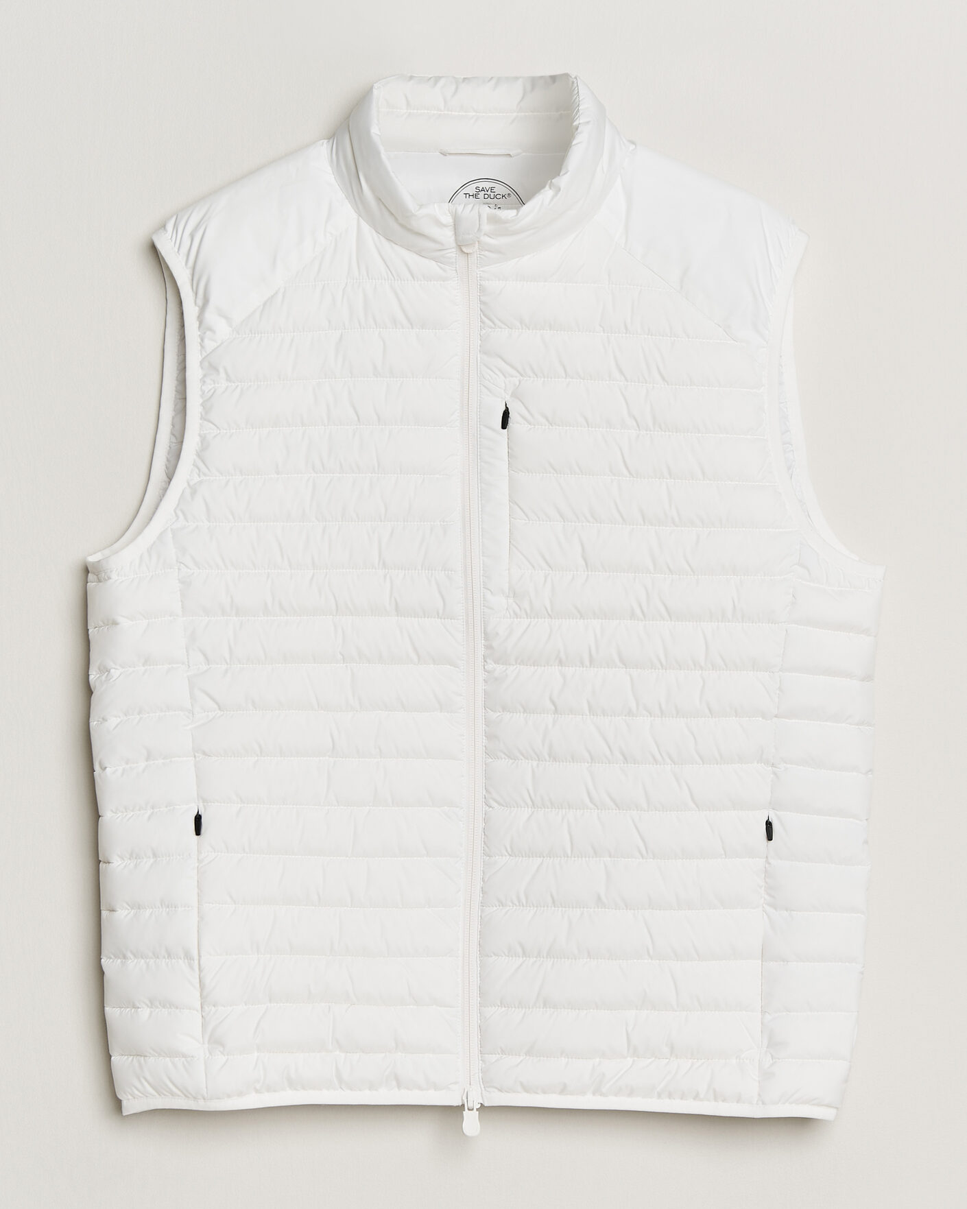 Save The Duck Dave Lightweight Padded Vest Dull White at