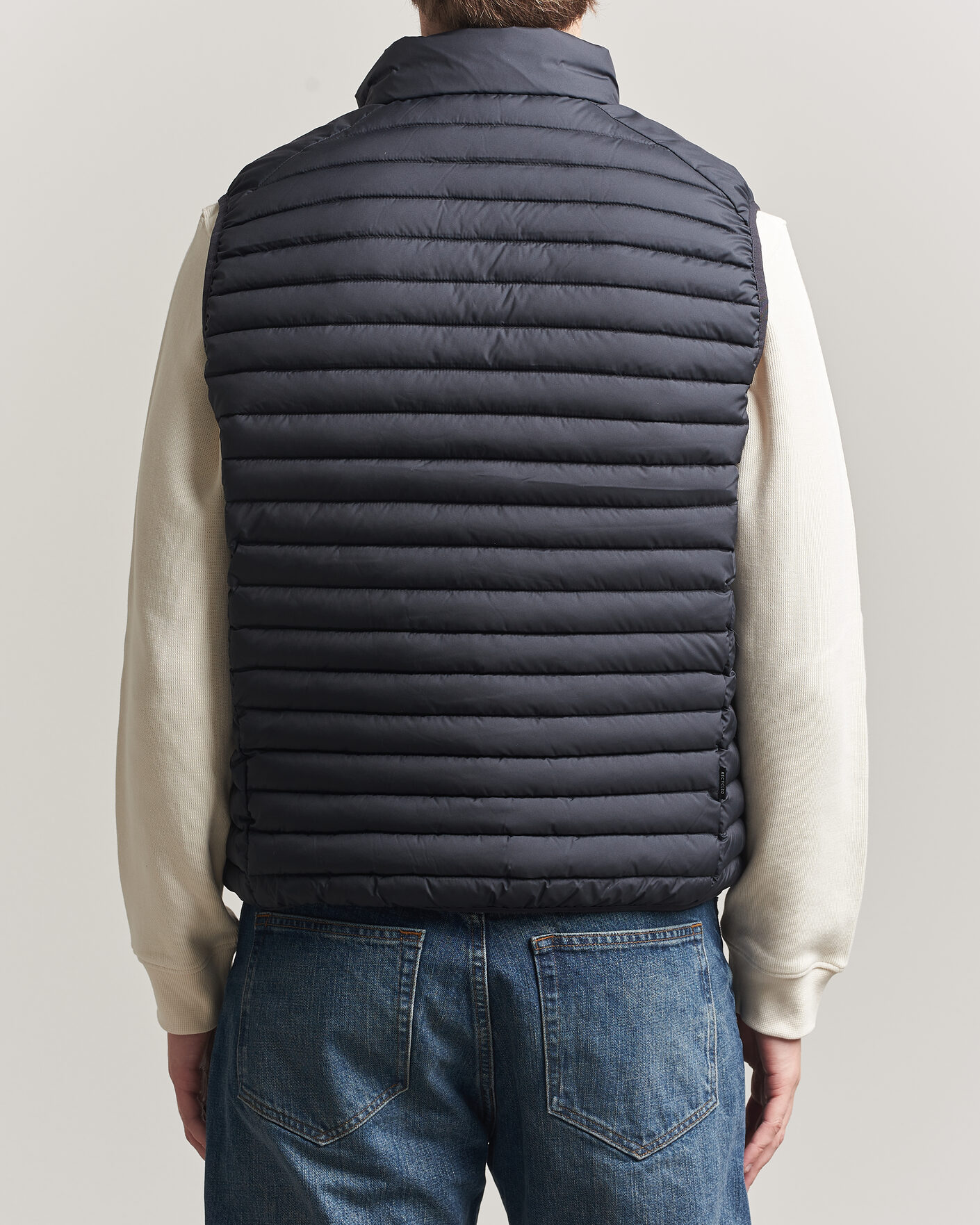 Men | Gilets | Save The Duck | Dave Lightweight Padded Vest Black