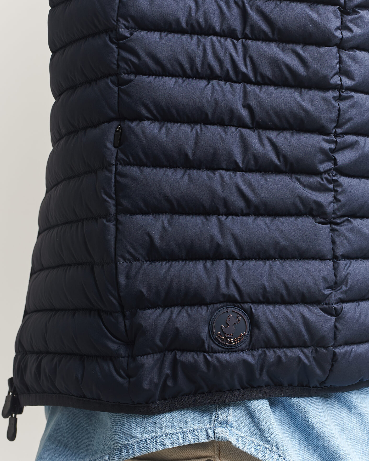 Men | Gilets | Save The Duck | Dave Lightweight Padded Vest Navy Blue