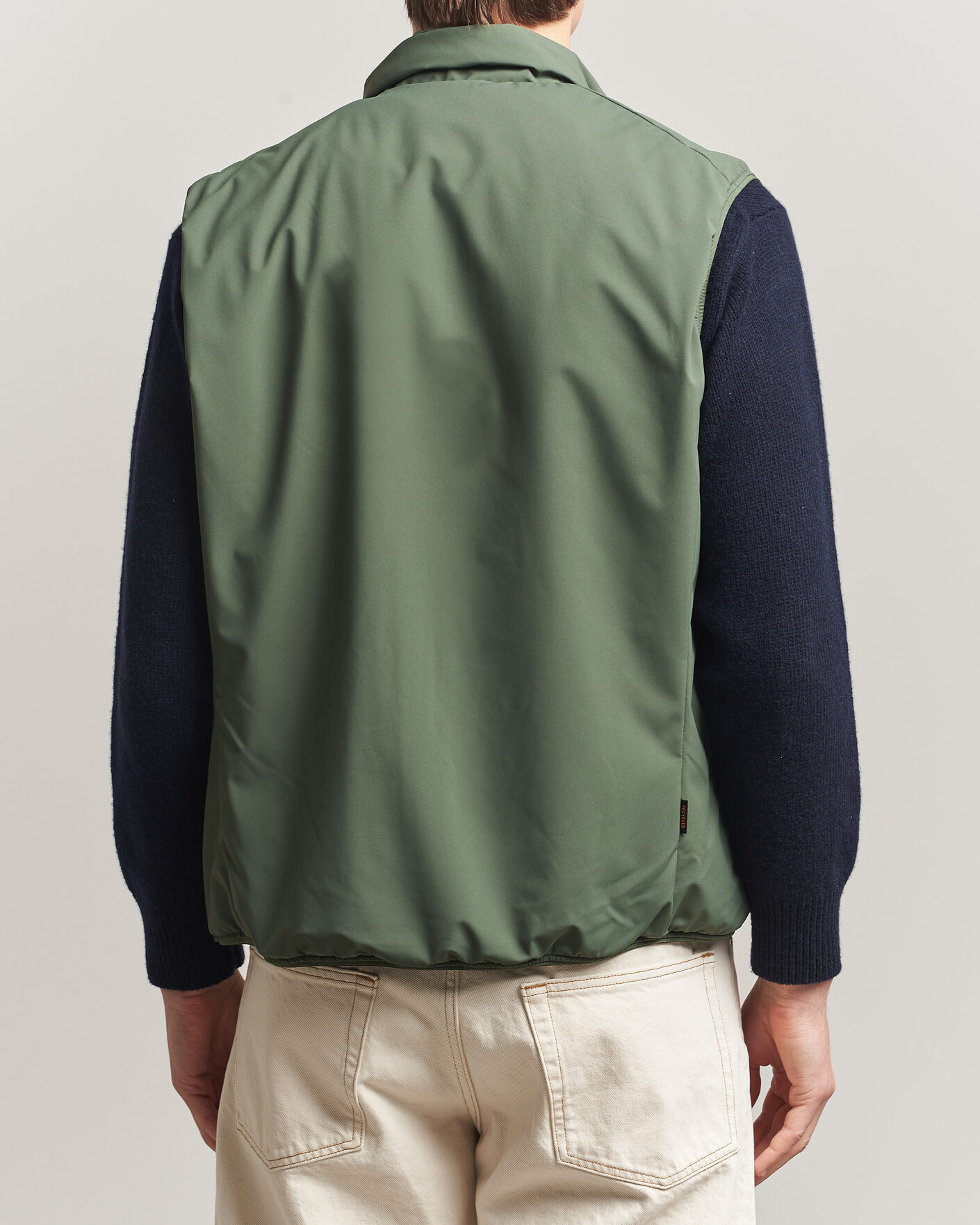 Men | Gilets | Save The Duck | Joe Wind/Water Resistant Vest Thyme Green