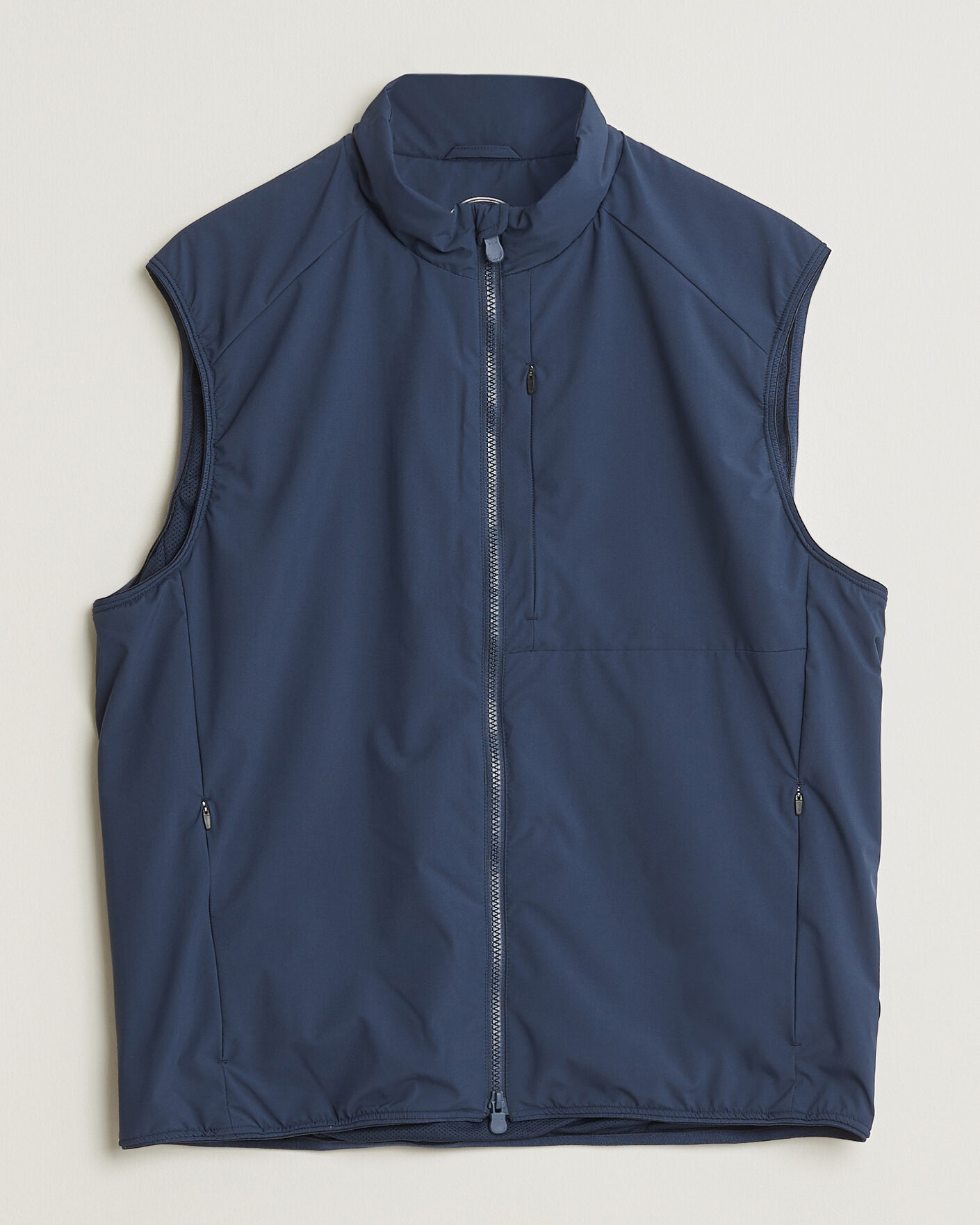 Save The Duck Joe Wind/Water Resistant Vest Navy Blue at