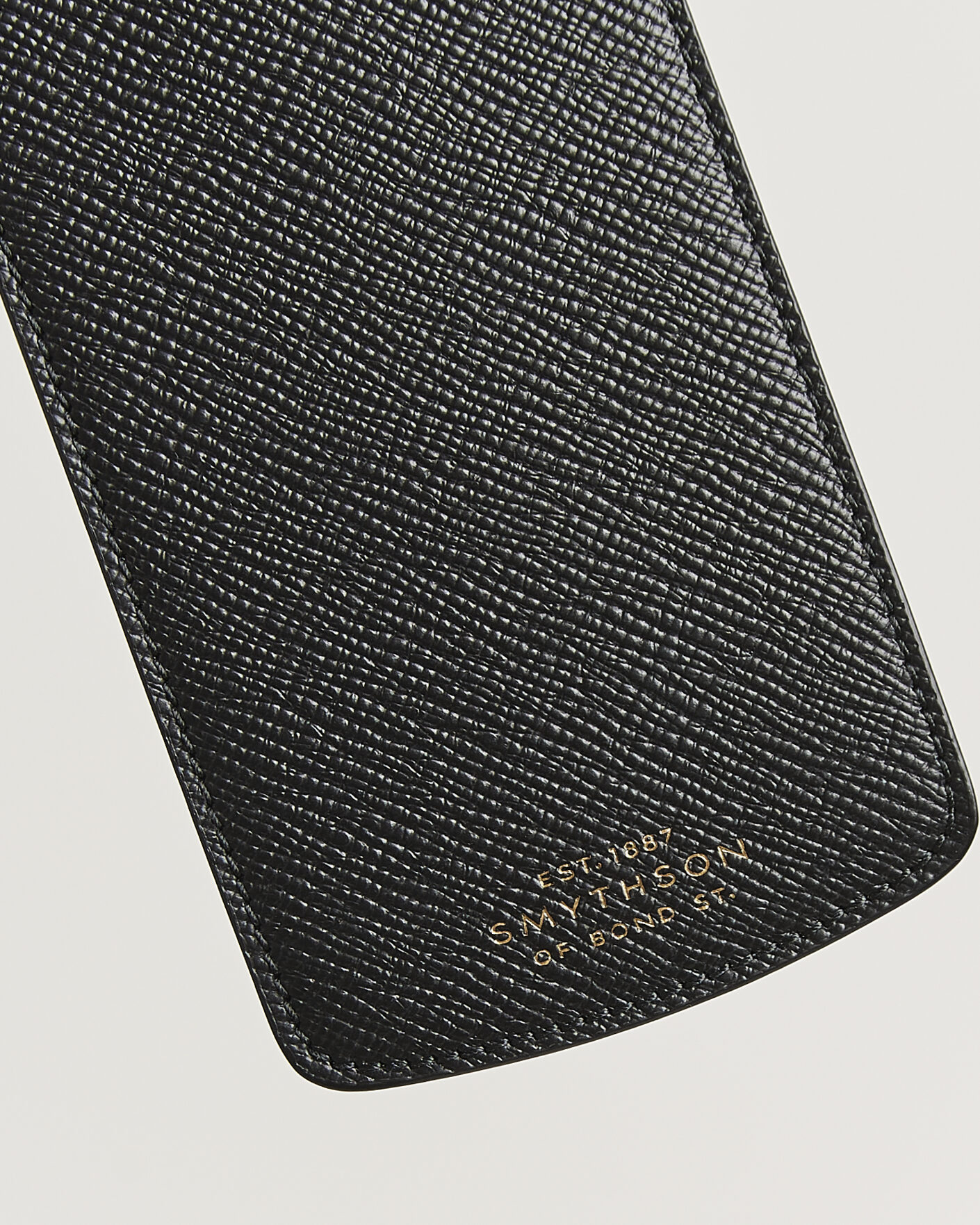 Men | Sunglasses | Smythson | Panama Glasses Case Black
