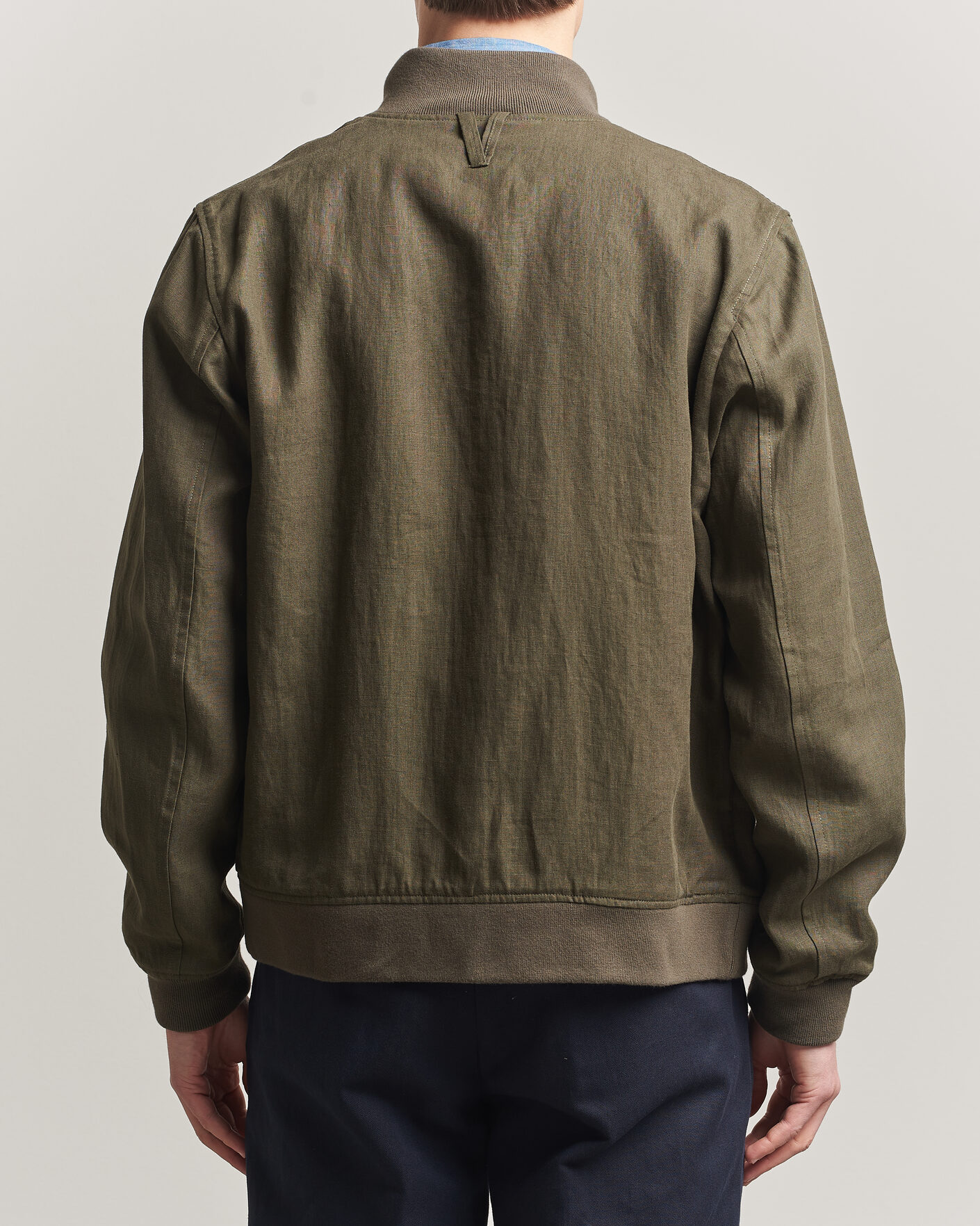 Valstar Valstarino Linen Jacket Olive at CareOfCarl.com