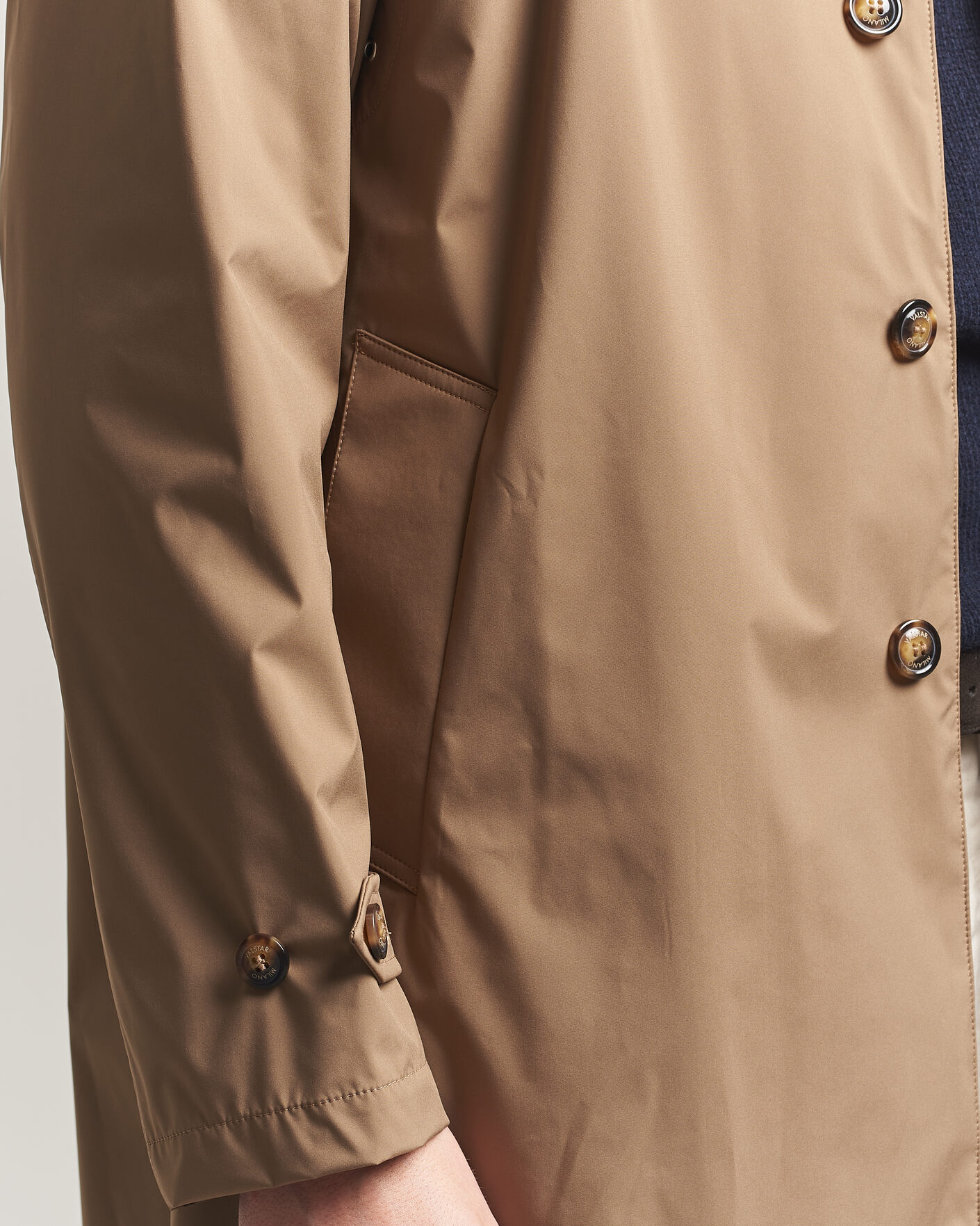 Men | Coats & Jackets | Valstar | Milano Rain Coat Avana