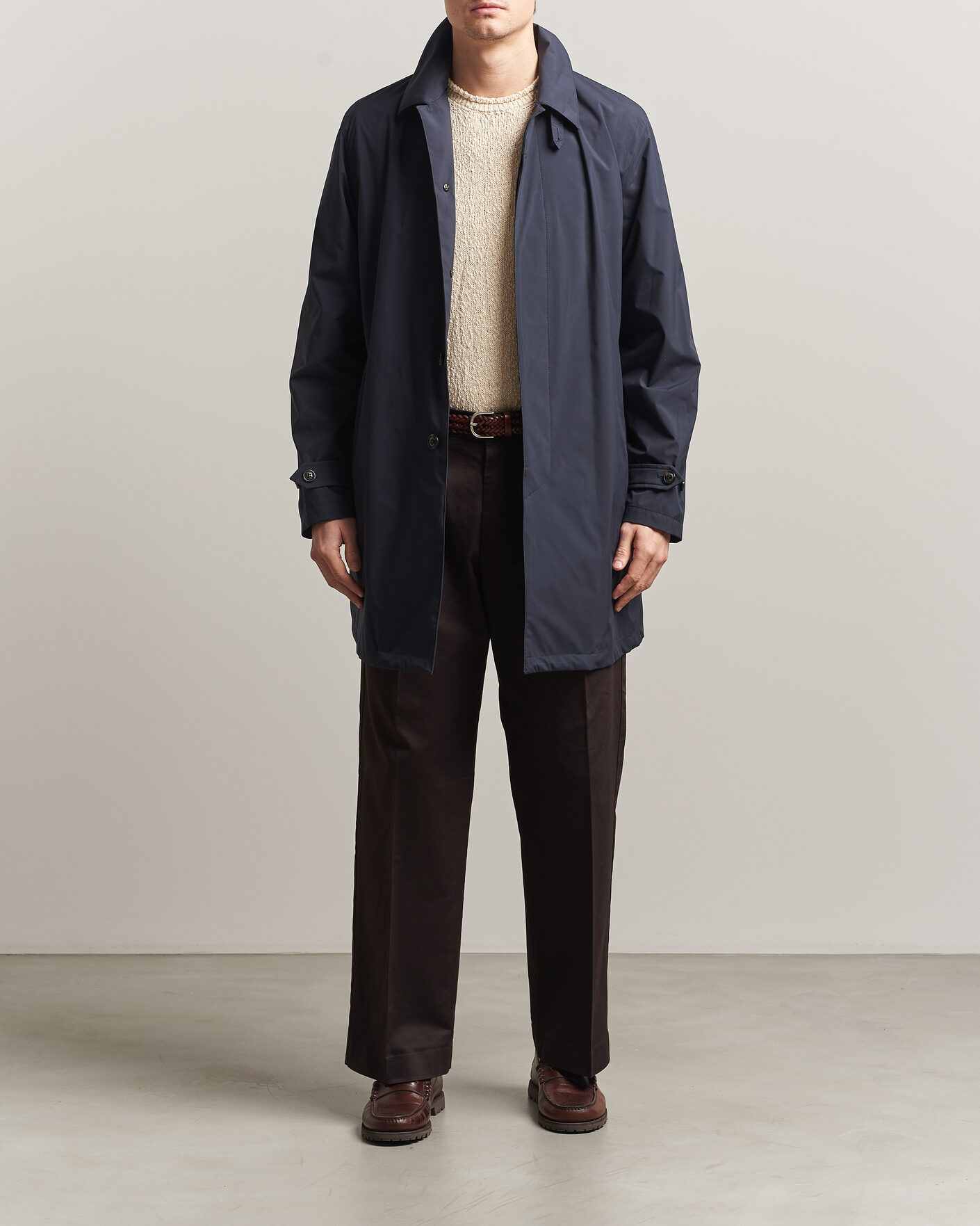 Men | Coats & Jackets | Valstar | Milano Rain Coat Navy