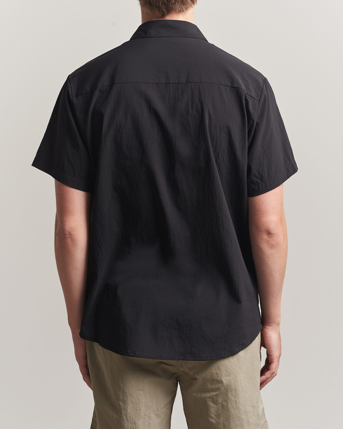 Men | T-Shirts | Snow Peak | Quick Dry Shirt Black