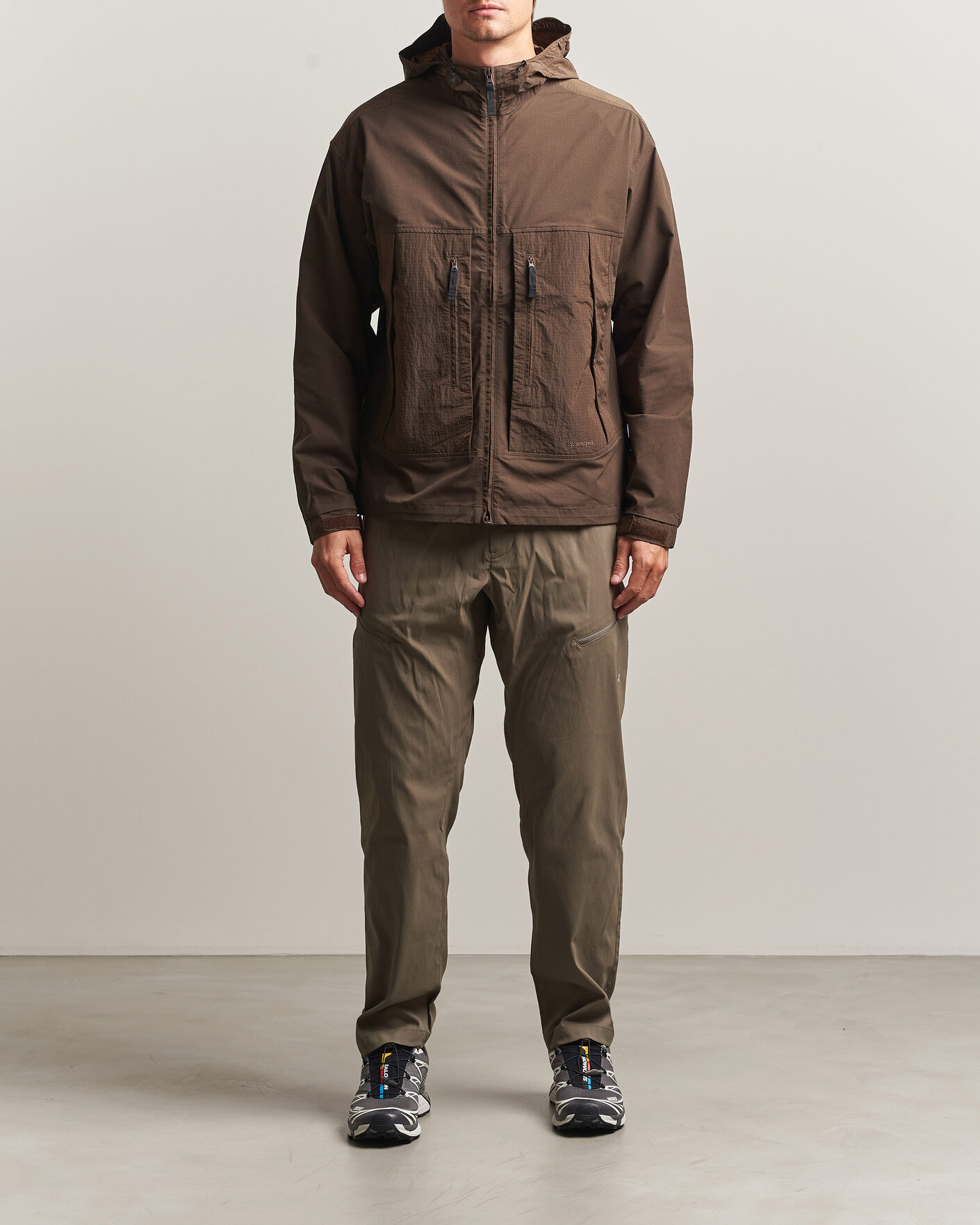 Men | Coats & Jackets | Snow Peak | Insect Shield Jacket Brown