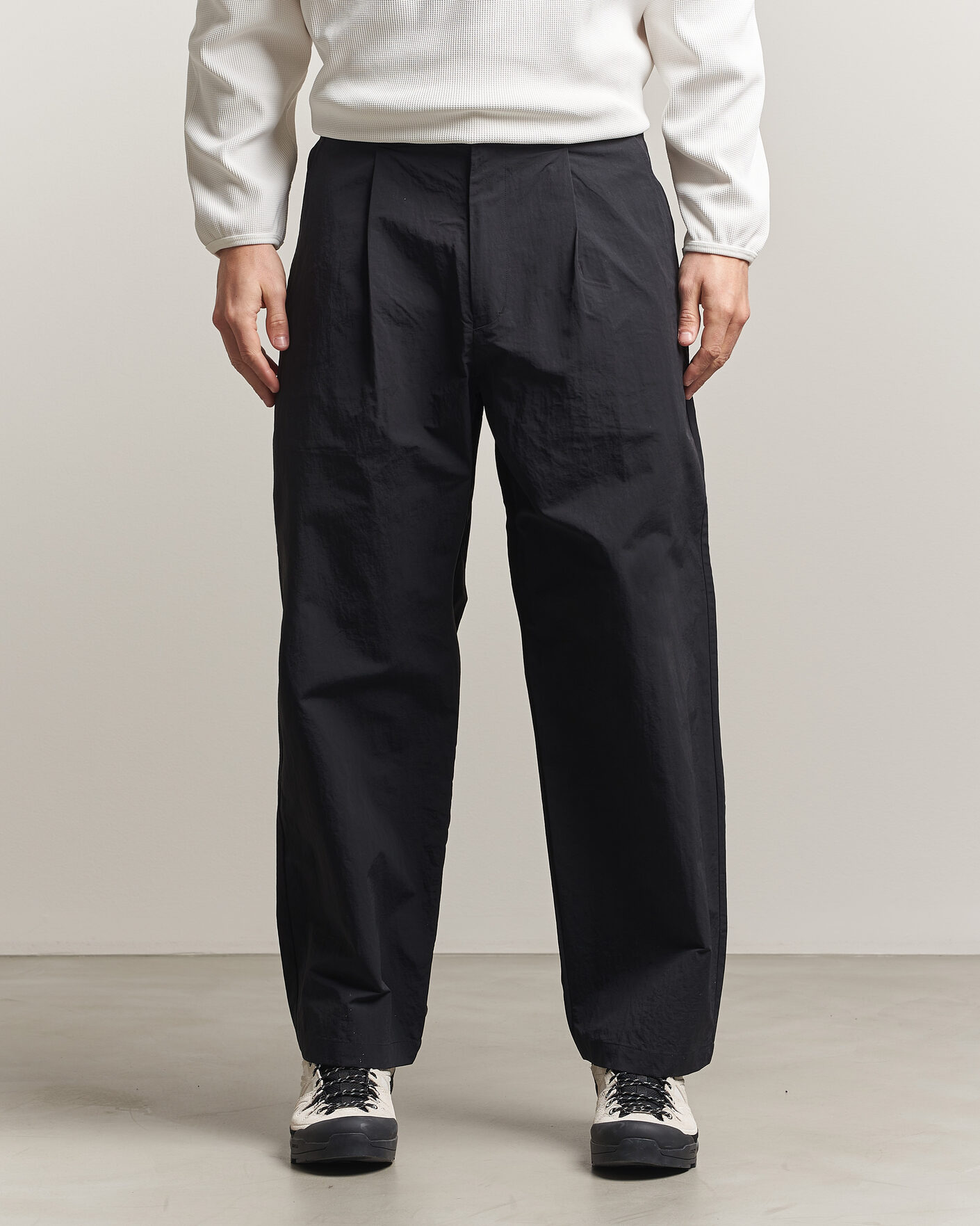 Men | Trousers | Snow Peak | Nylon Washer Pants Black