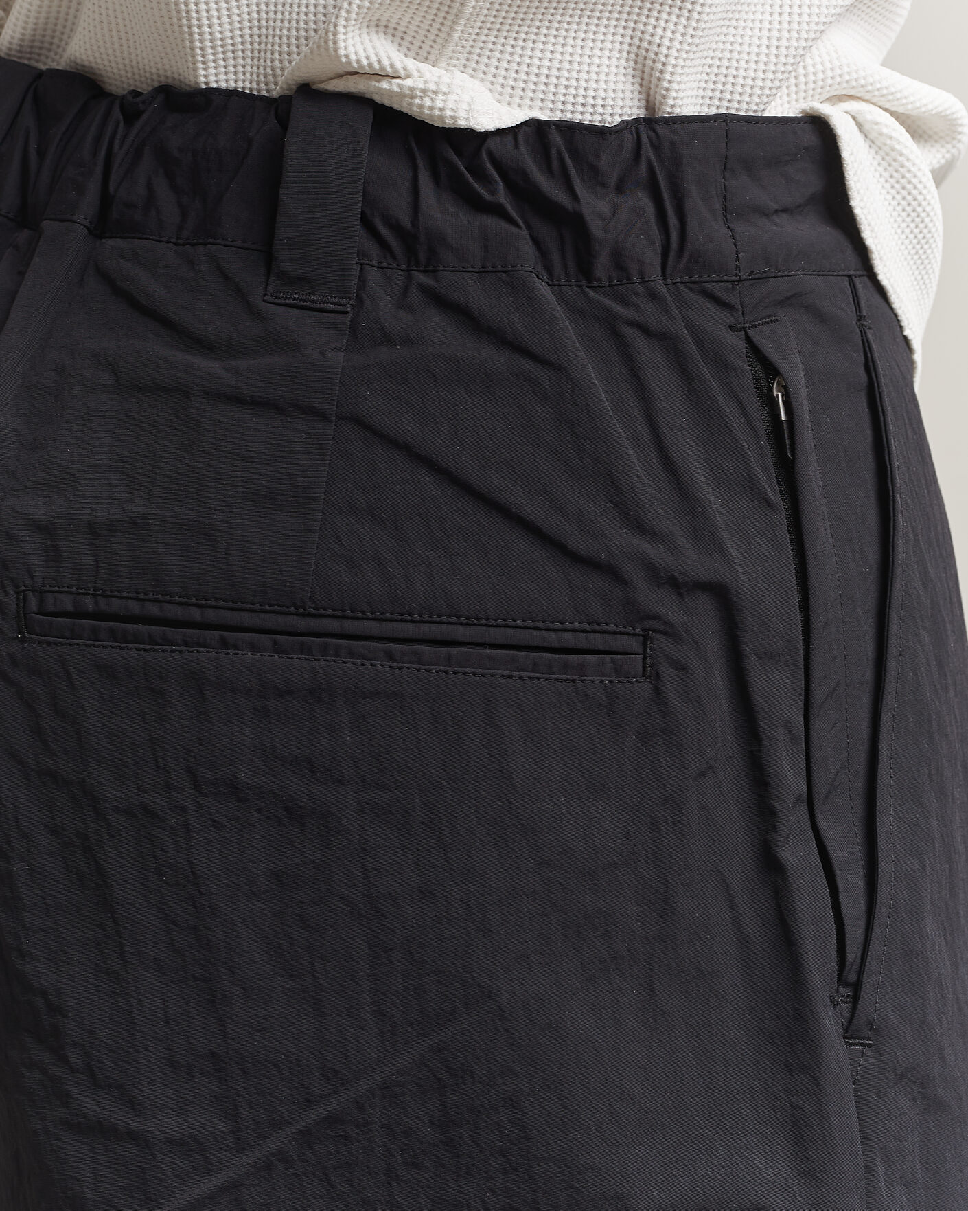 Men | Trousers | Snow Peak | Nylon Washer Pants Black