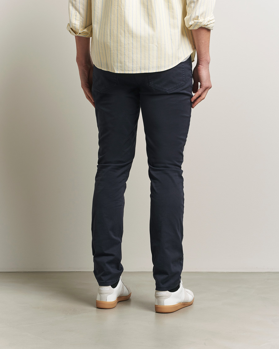 Men | Trousers | GANT | Slim Fit Desert 5-Pocket Pants Evening Blue