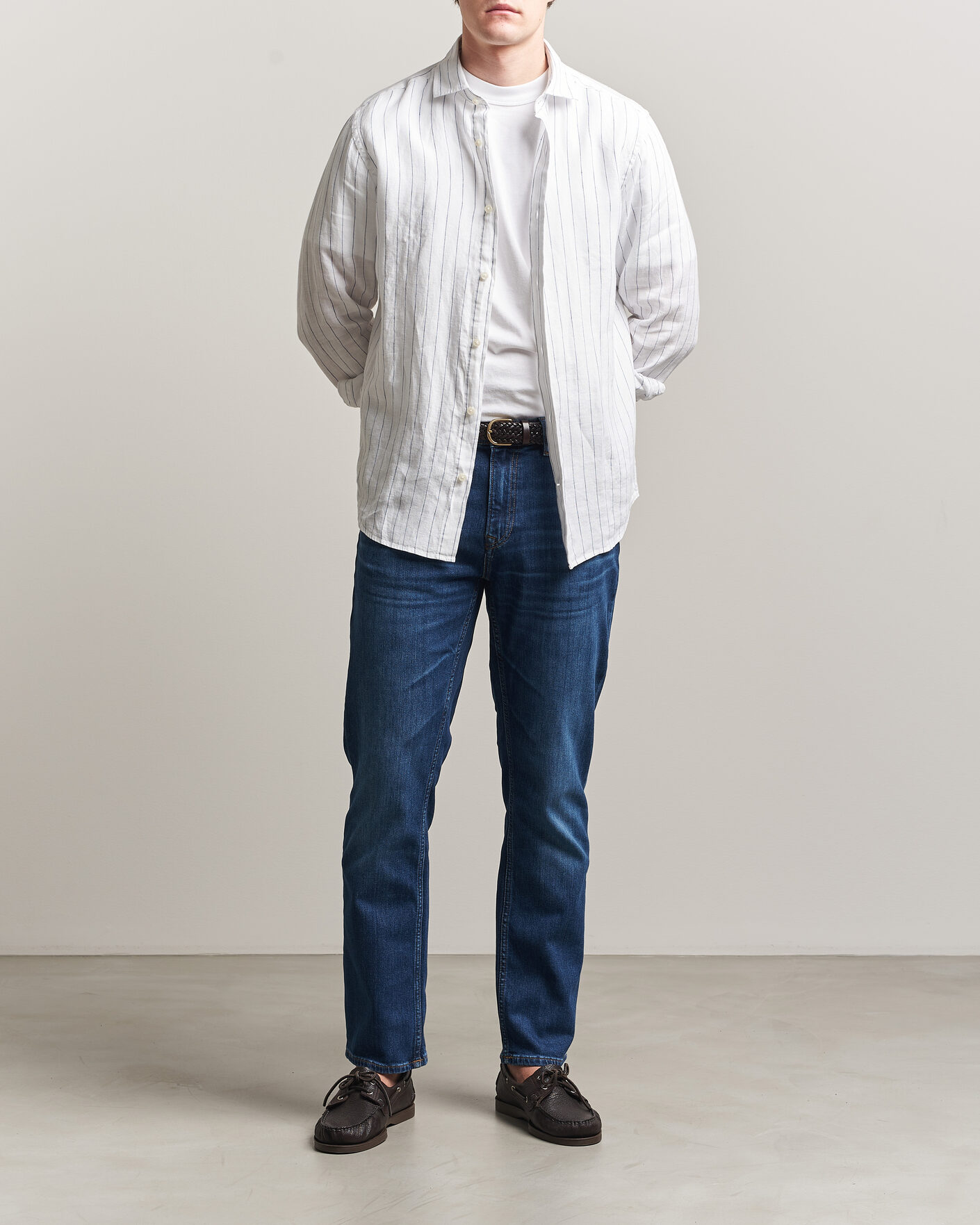 Men | Jeans | GANT | Regular Fit Jeans Mid Blue Worn In