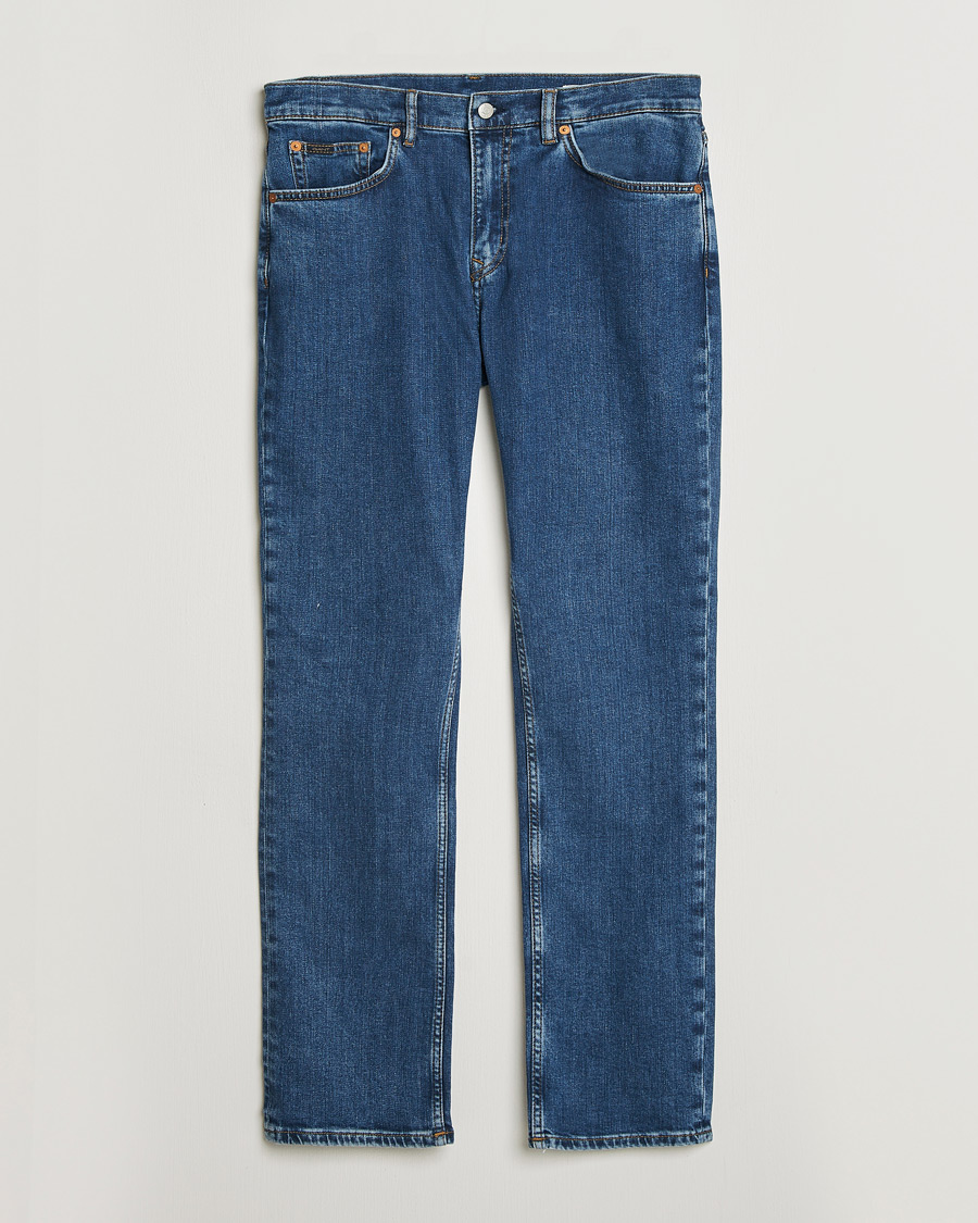 Men | Jeans | GANT | Regular Fit Jeans Mid Blue Vintage